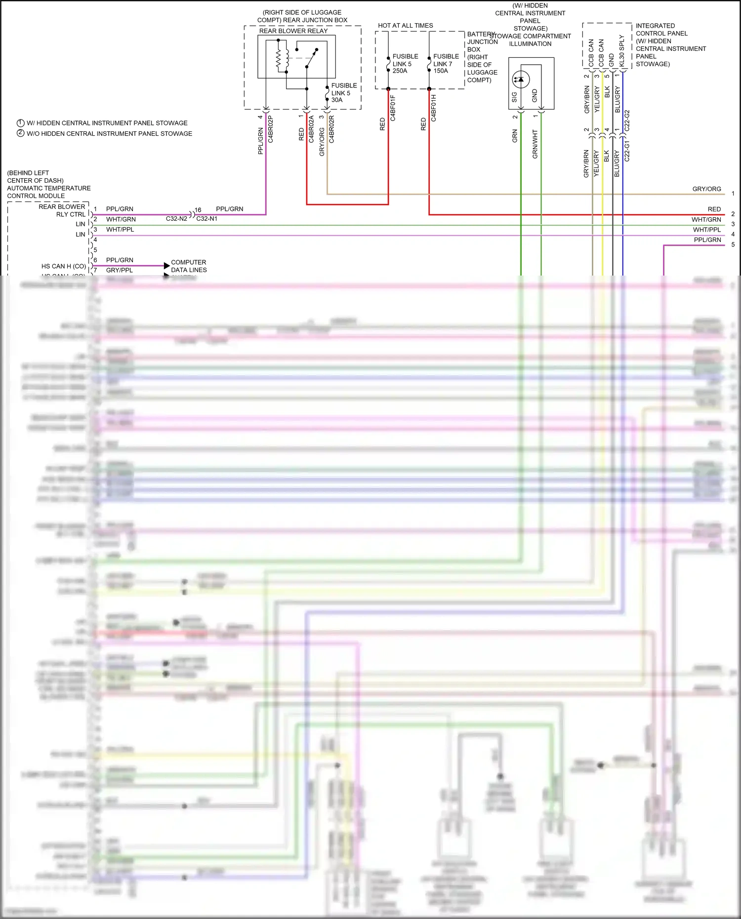 Wiring diagram humidity sensor for Land Rover Discovery L462 (2016-2020) (1 of 6)