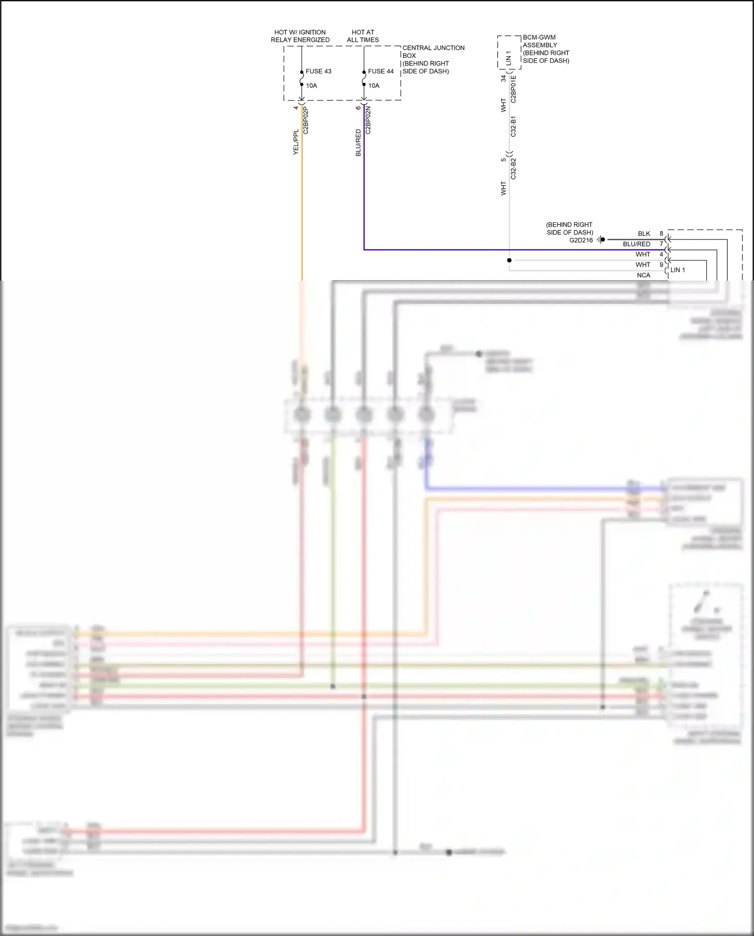 Wiring diagram led enable for Land Rover Discovery L462 (2016-2020) (1 of 1)