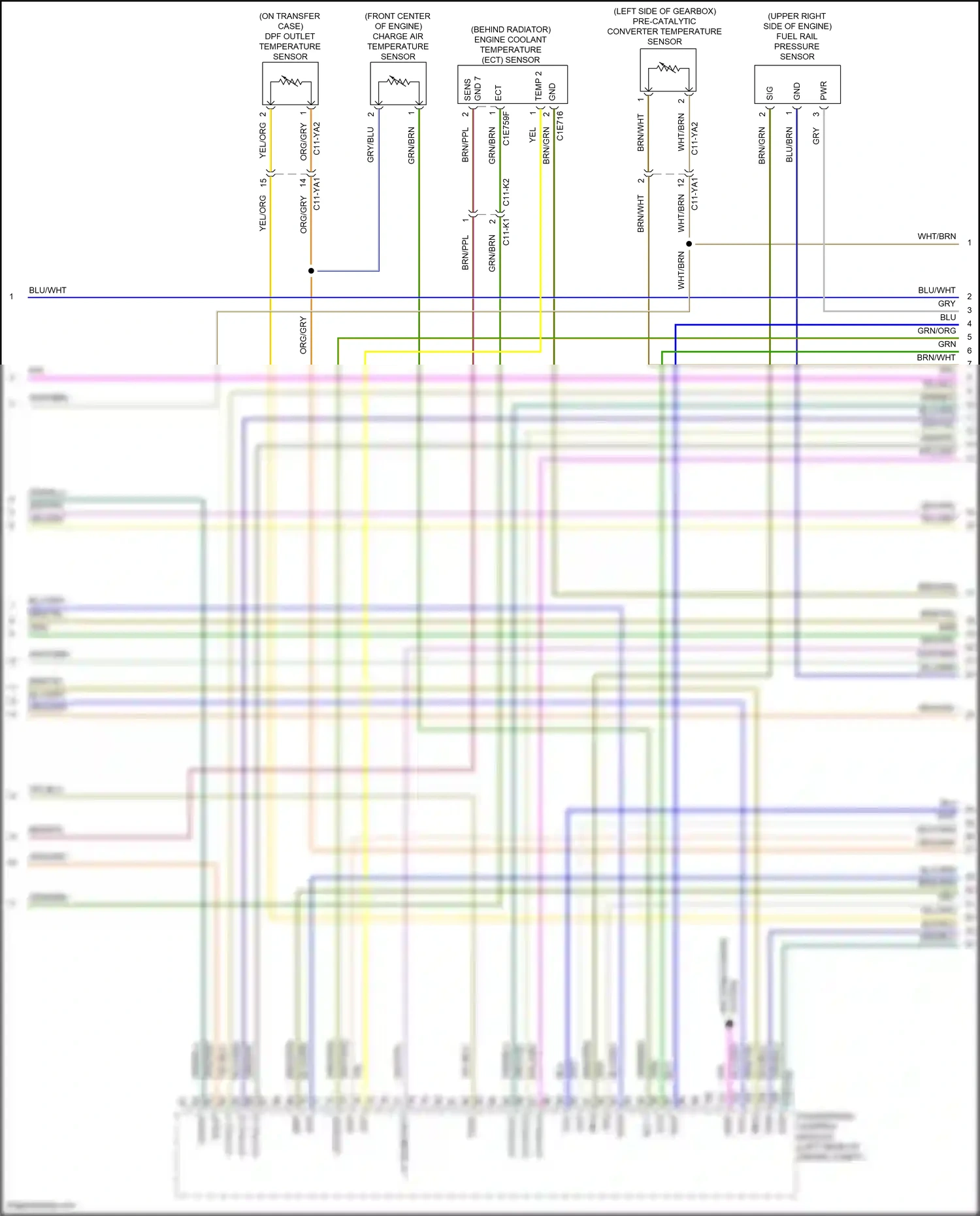 Wiring diagram map a for Land Rover Discovery L462 (2016-2020) (1 of 1)