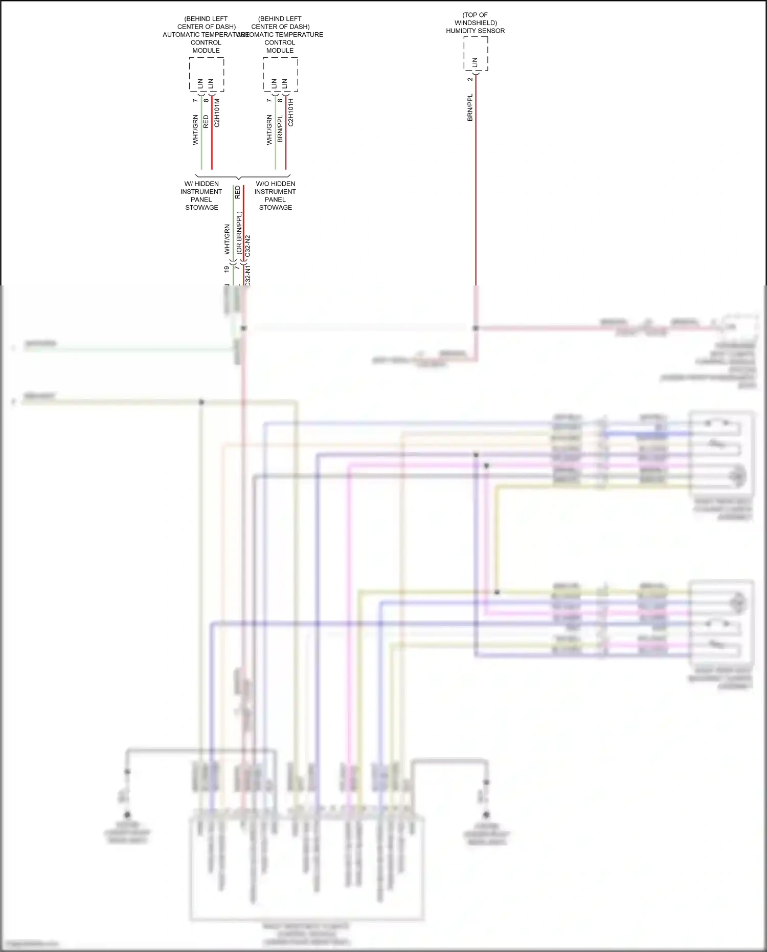Wiring diagram pass back ted - for Land Rover Discovery L462 (2016-2020) (1 of 2)