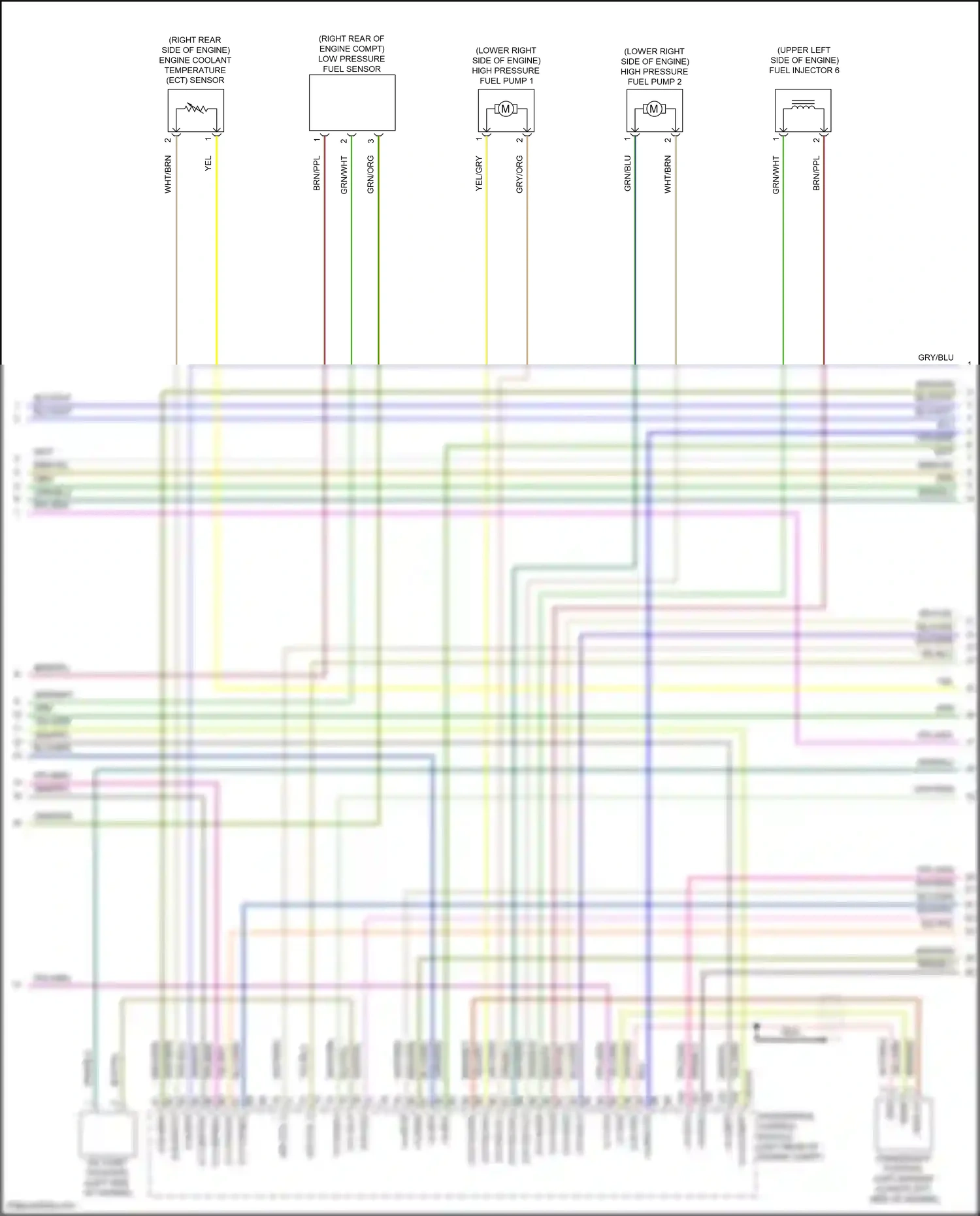 Wiring diagram powertrain control module for Land Rover Discovery L462 (2016-2020) (10 of 20)
