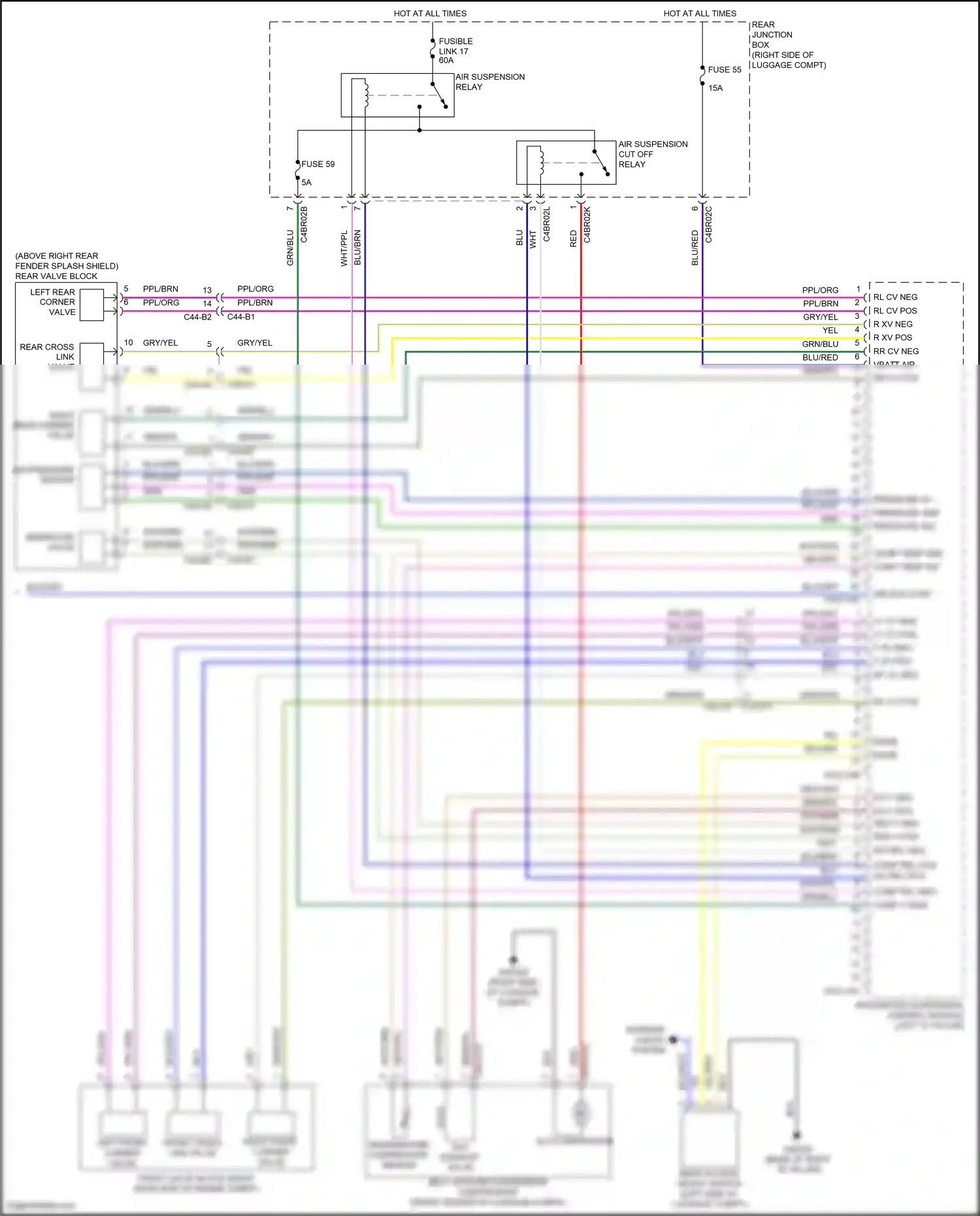 Wiring diagram sls compressor for Land Rover Discovery L462 (2016-2020) (1 of 1)