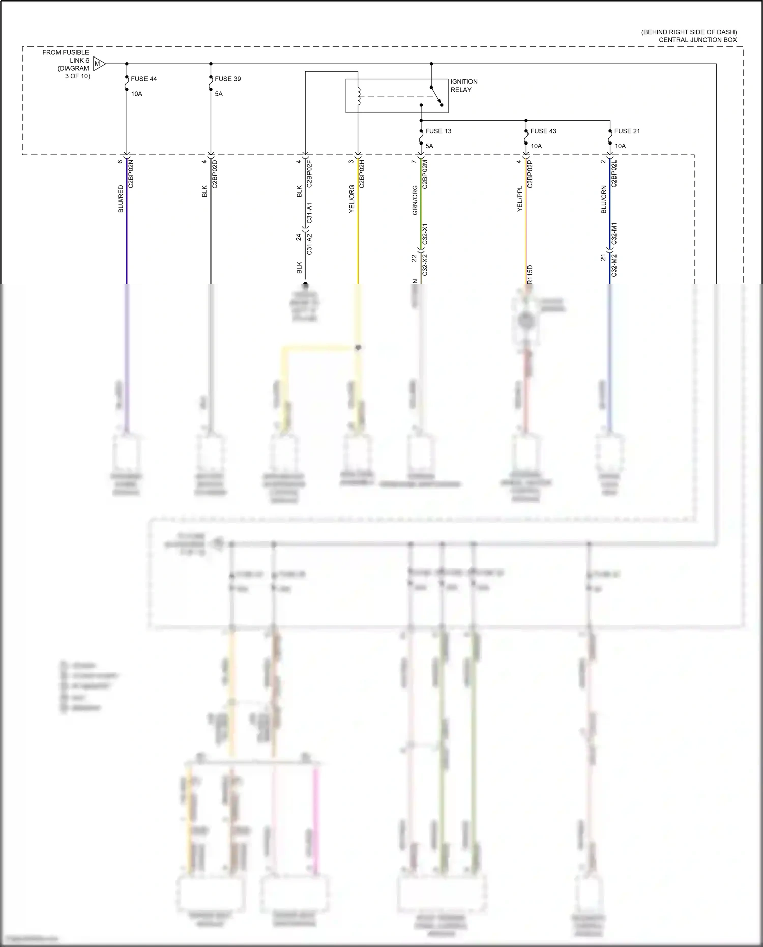Wiring diagram telematic control module for Land Rover Discovery L462 (2016-2020) (5 of 9)