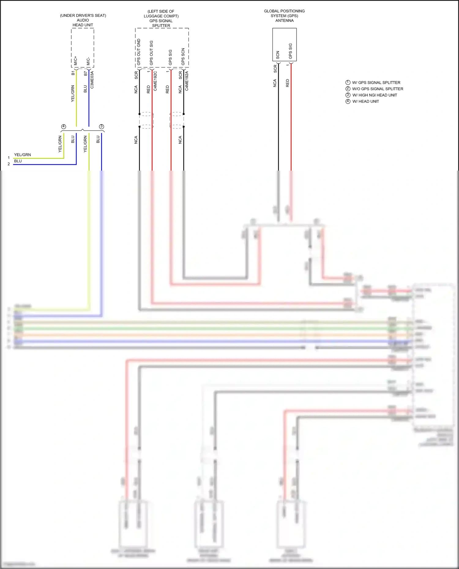 Wiring diagram telematic control module for Land Rover Discovery L462 (2016-2020) (9 of 9)