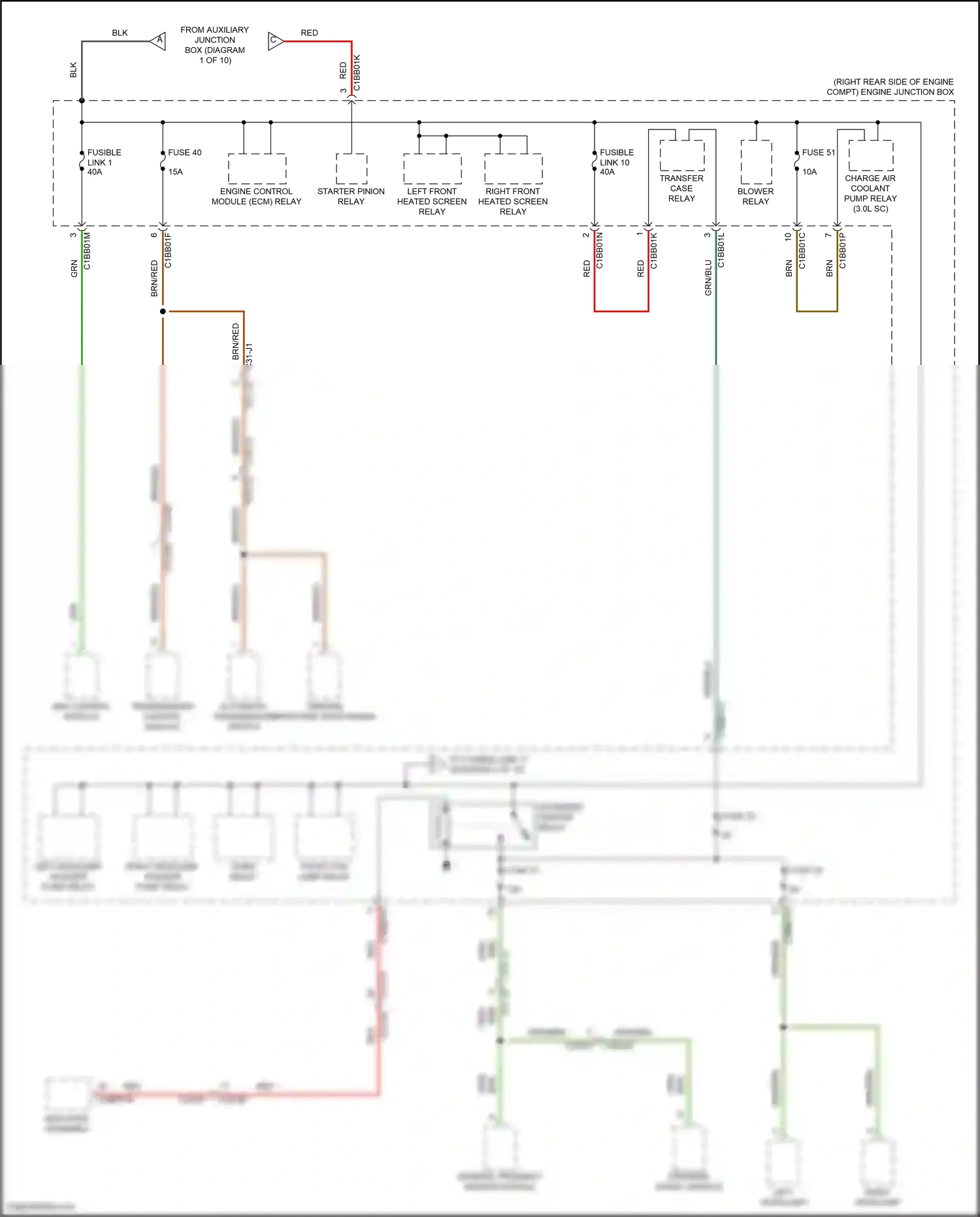 Wiring diagram transmission control module for Land Rover Discovery L462 (2016-2020) (7 of 7)