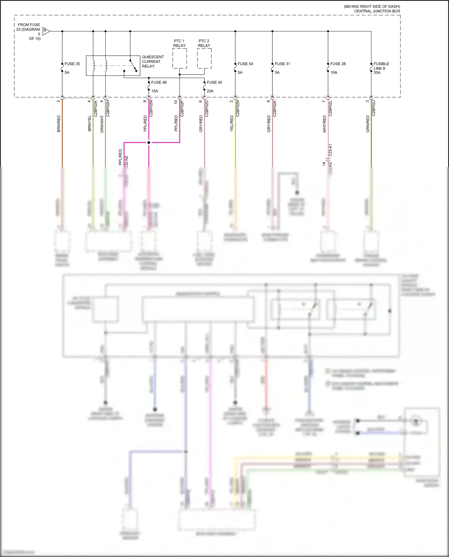 Wiring diagram voltage quality module for Land Rover Discovery L462 (2016-2020) (5 of 7)