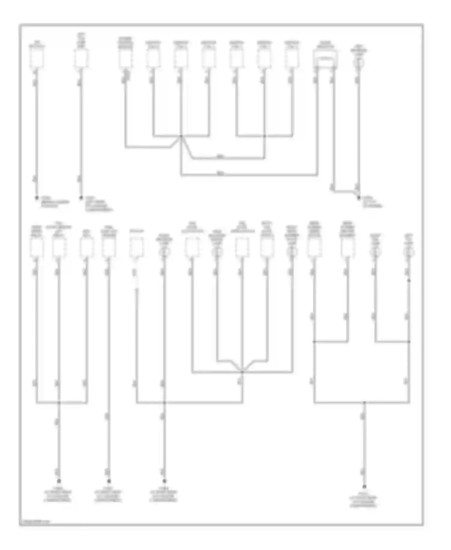 Freelander Land Rover I facelift (2003-2006): Ground distribution circuit (3 of 3)