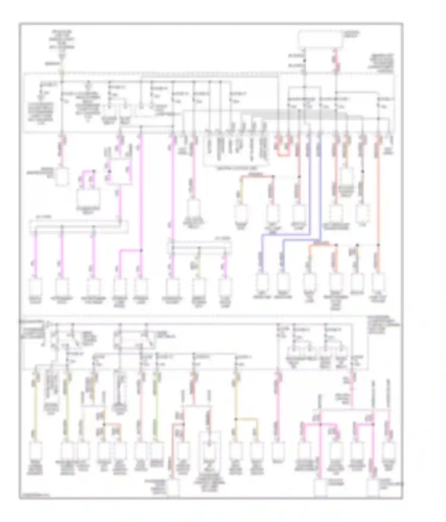 Freelander Land Rover I facelift (2003-2006): Power distribution circuit (5 of 5)