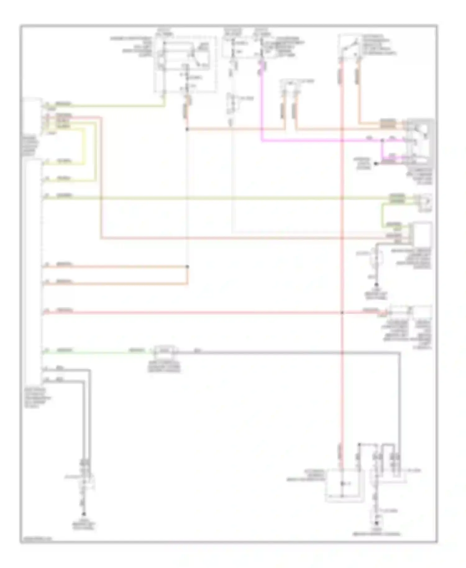 Freelander Land Rover I facelift (2003-2006): Shift interlock circuit