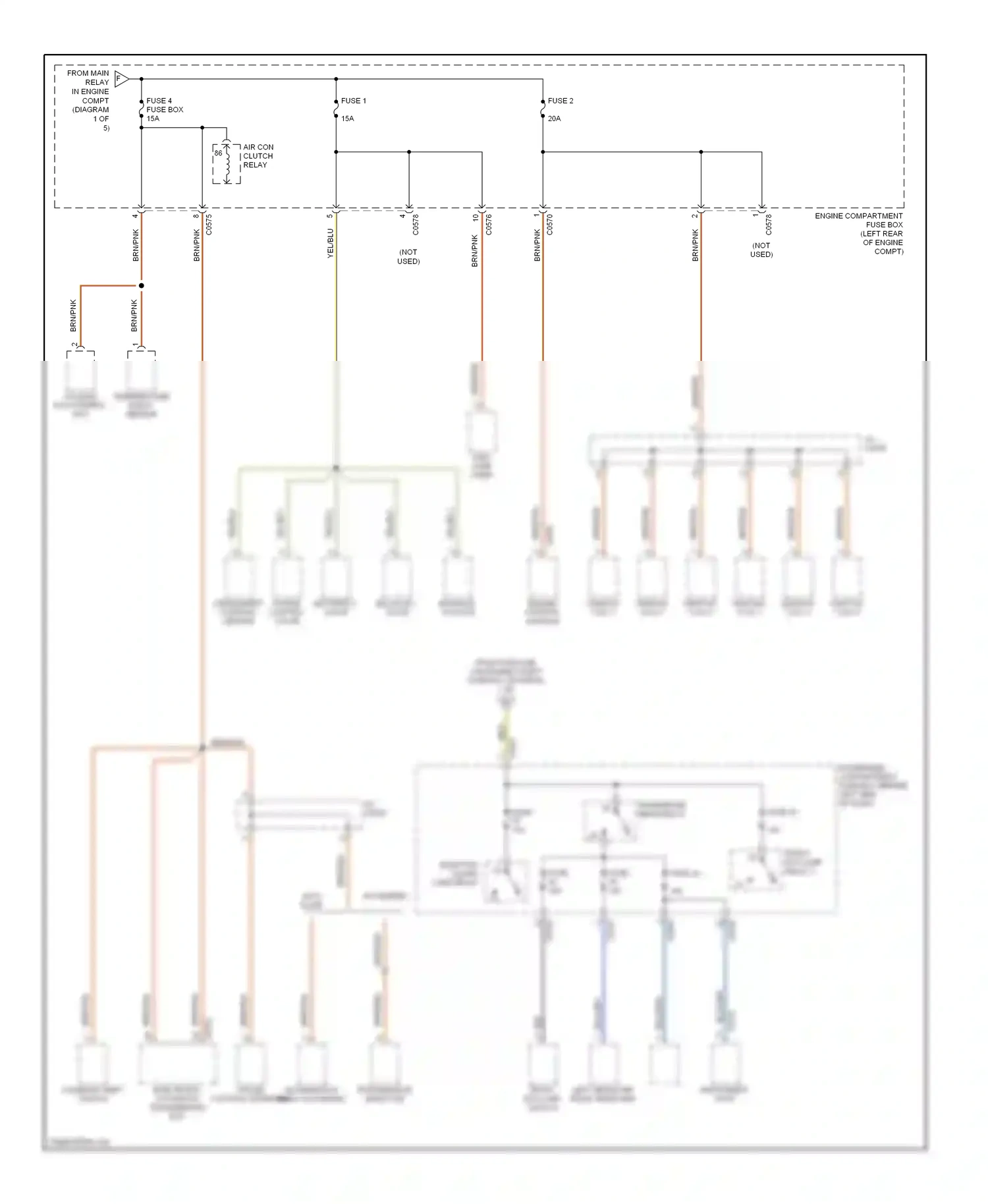 Wiring diagram blk for Land Rover Freelander I facelift (2003-2006) (28 of 64)