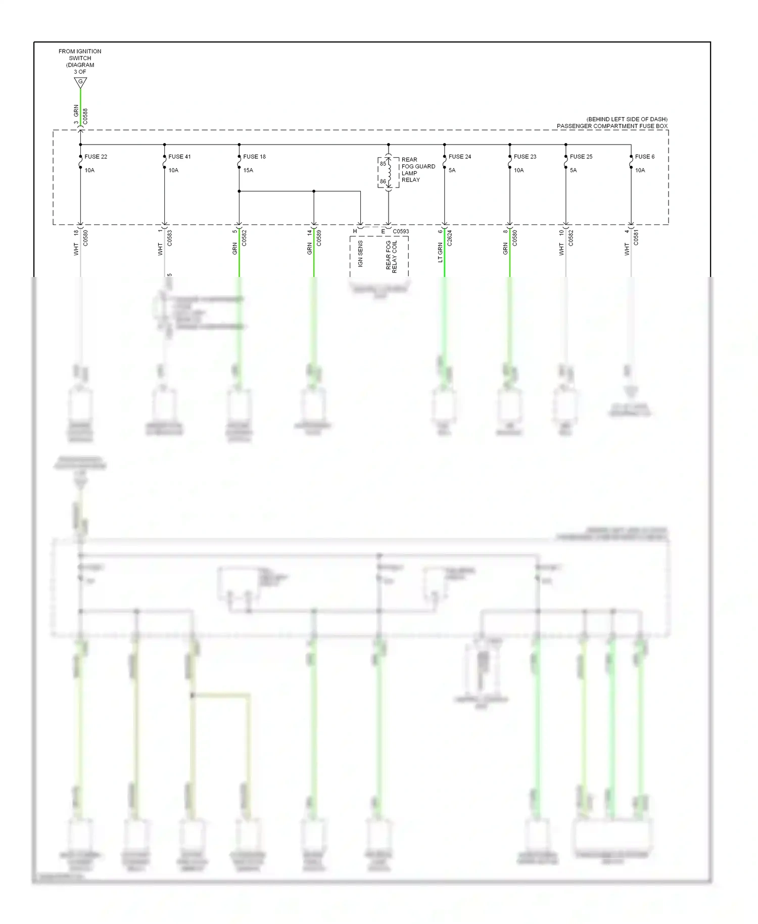Wiring diagram engine control module for Land Rover Freelander I facelift (2003-2006) (14 of 15)