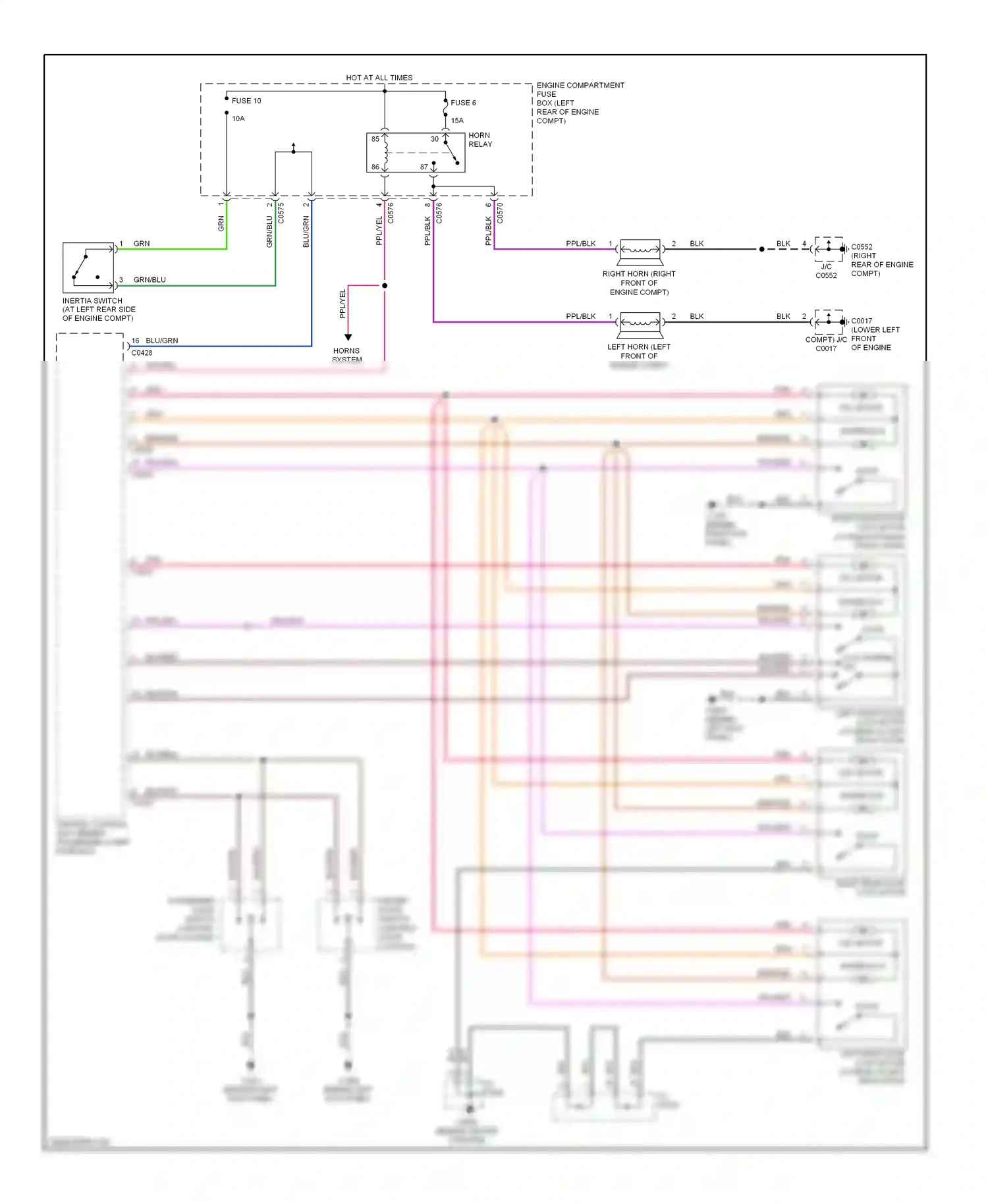 Wiring diagram org/ for Land Rover Freelander I facelift (2003-2006) (2 of 18)