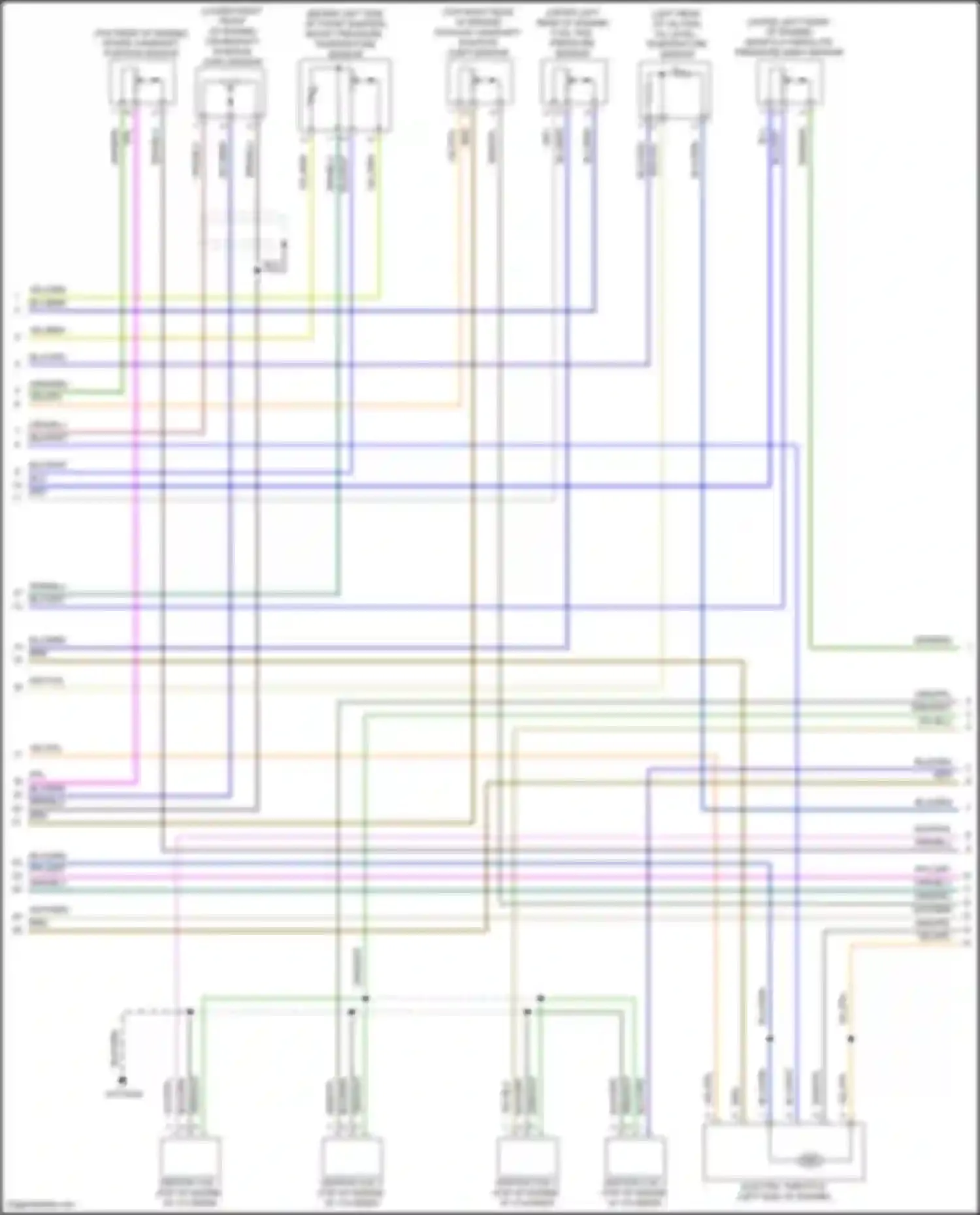 Freelander Land Rover II facelift 2 (2012-2014): Wiring diagram engine performance 2.0l turbo (2 of 5)