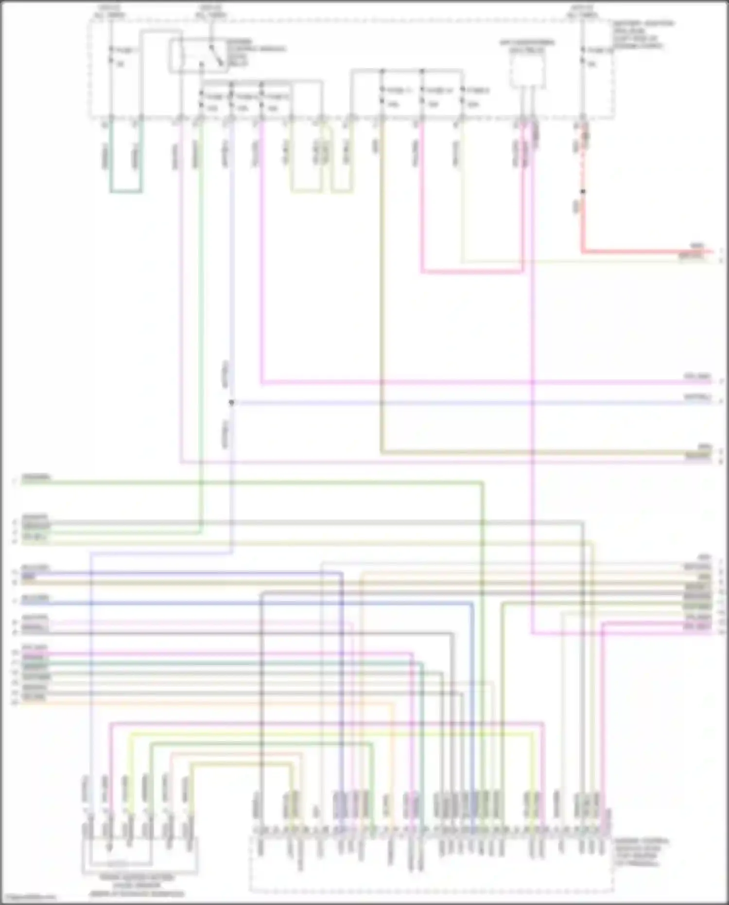 Freelander Land Rover II facelift 2 (2012-2014): Wiring diagram engine performance 2.0l turbo (3 of 5)