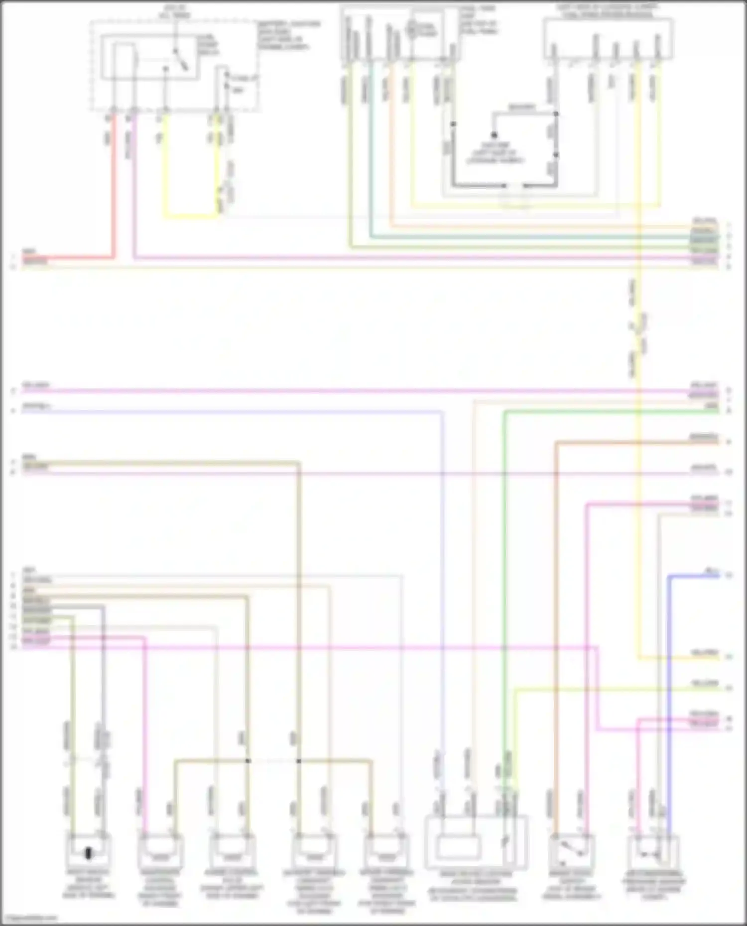 Freelander Land Rover II facelift 2 (2012-2014): Wiring diagram engine performance 2.0l turbo (4 of 5)