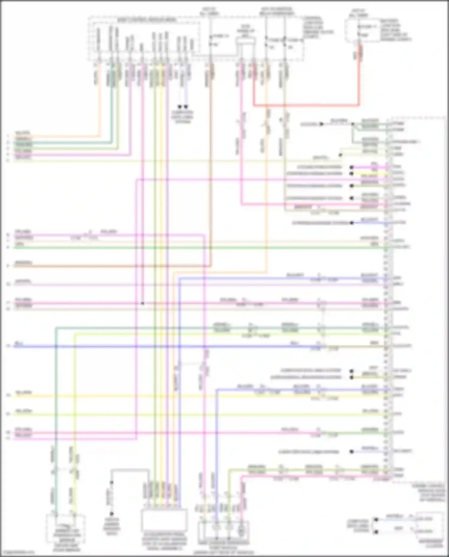Freelander Land Rover II facelift 2 (2012-2014): Wiring diagram engine performance 2.0l turbo (5 of 5)