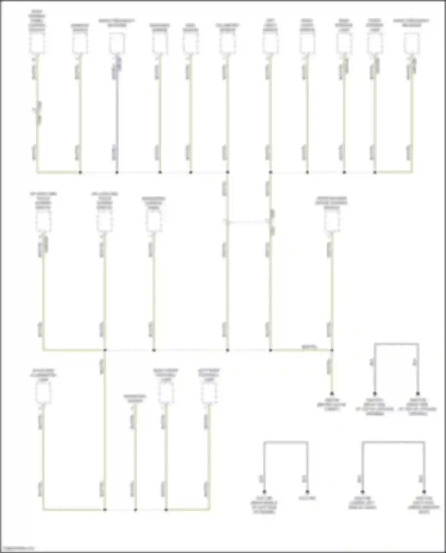 Freelander Land Rover II facelift 2 (2012-2014): Ground distribution circuit (5 of 5)