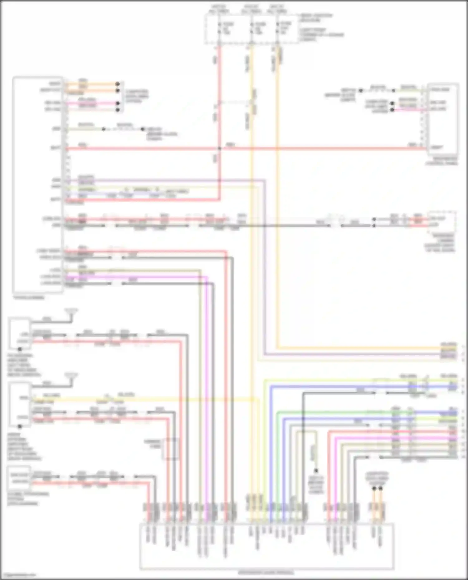 Freelander Land Rover II facelift 2 (2012-2014): Navigation circuit (1 of 4)