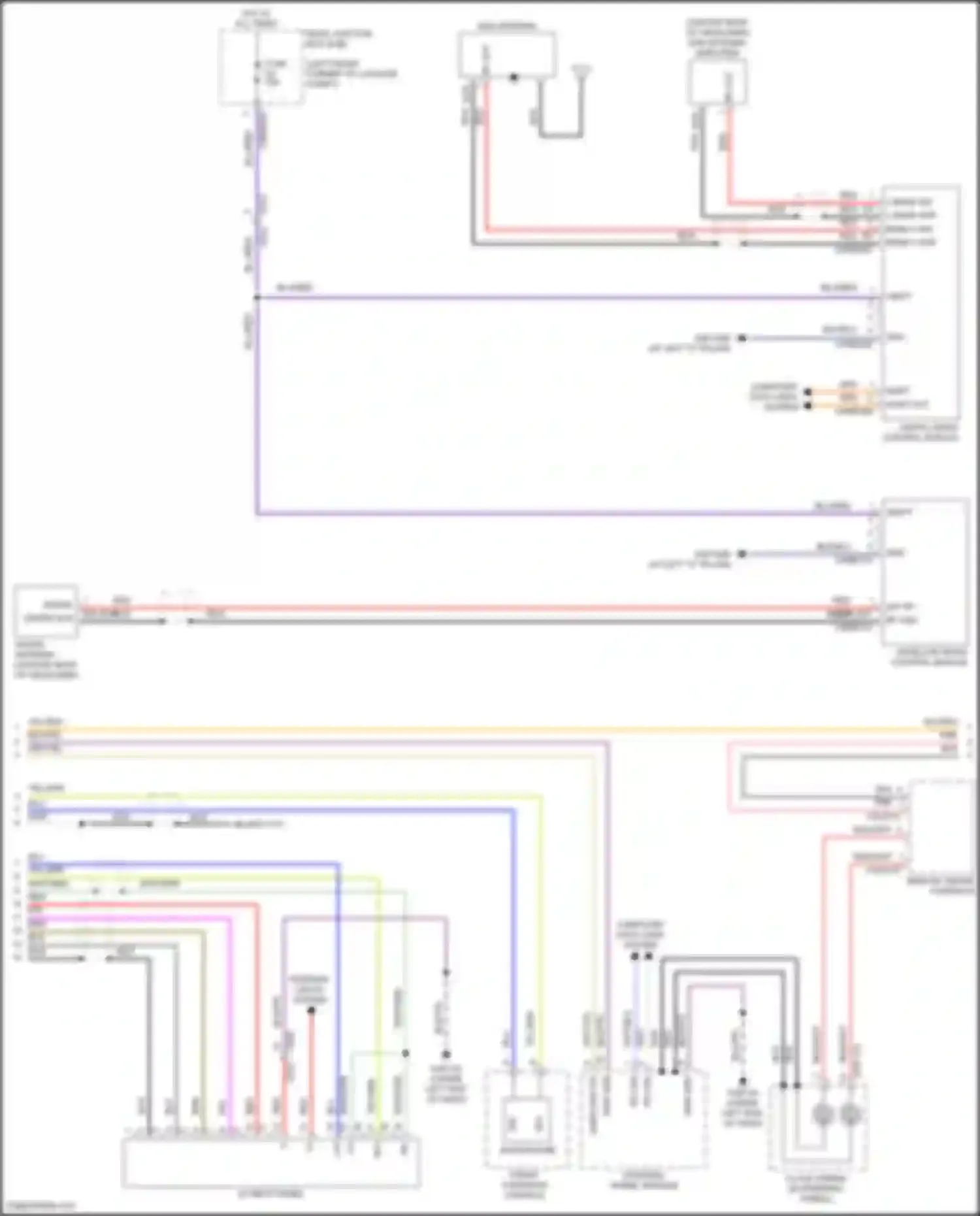Freelander Land Rover II facelift 2 (2012-2014): Navigation circuit (2 of 4)