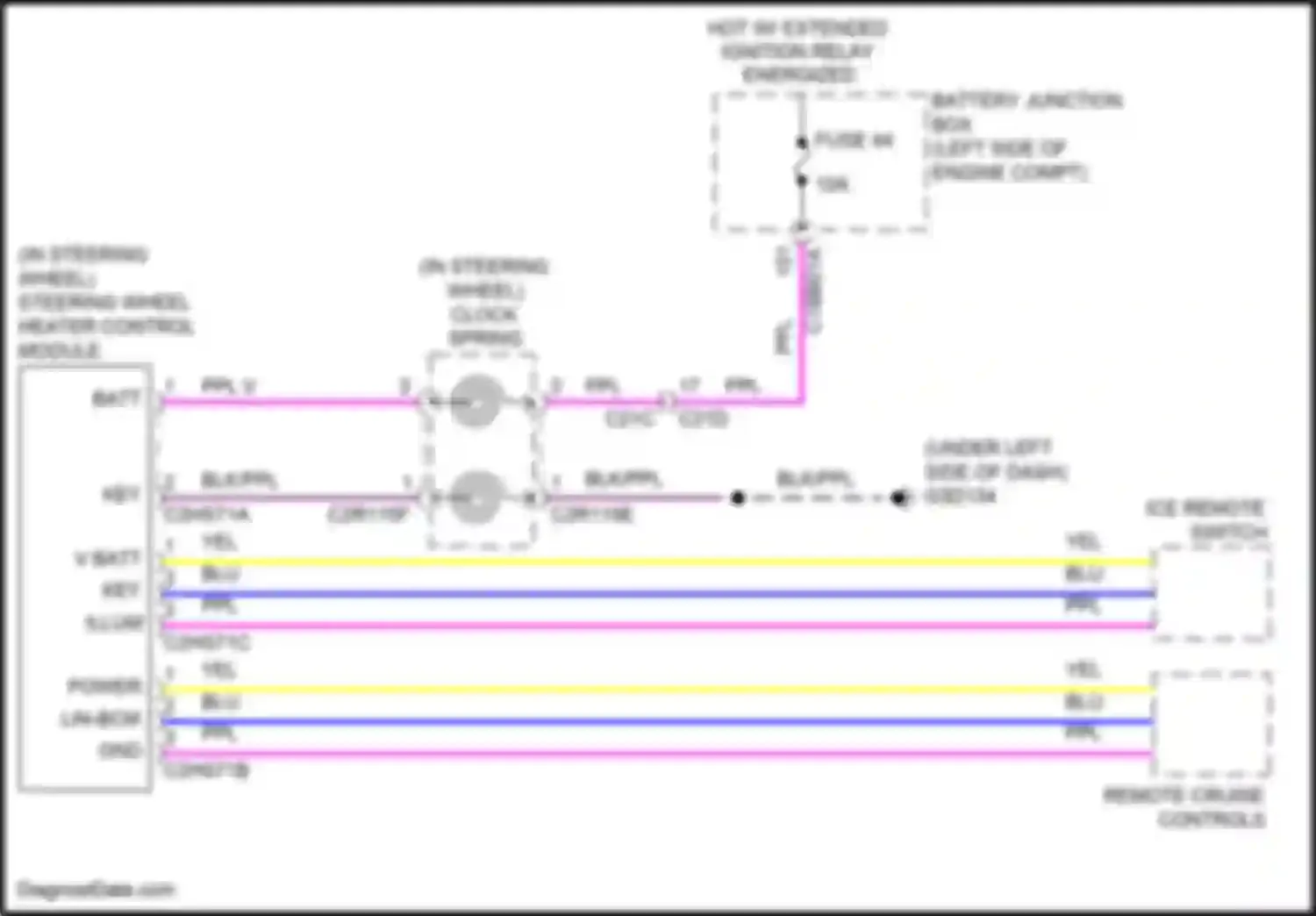 Freelander Land Rover II facelift 2 (2012-2014): Heated steering wheel circuit