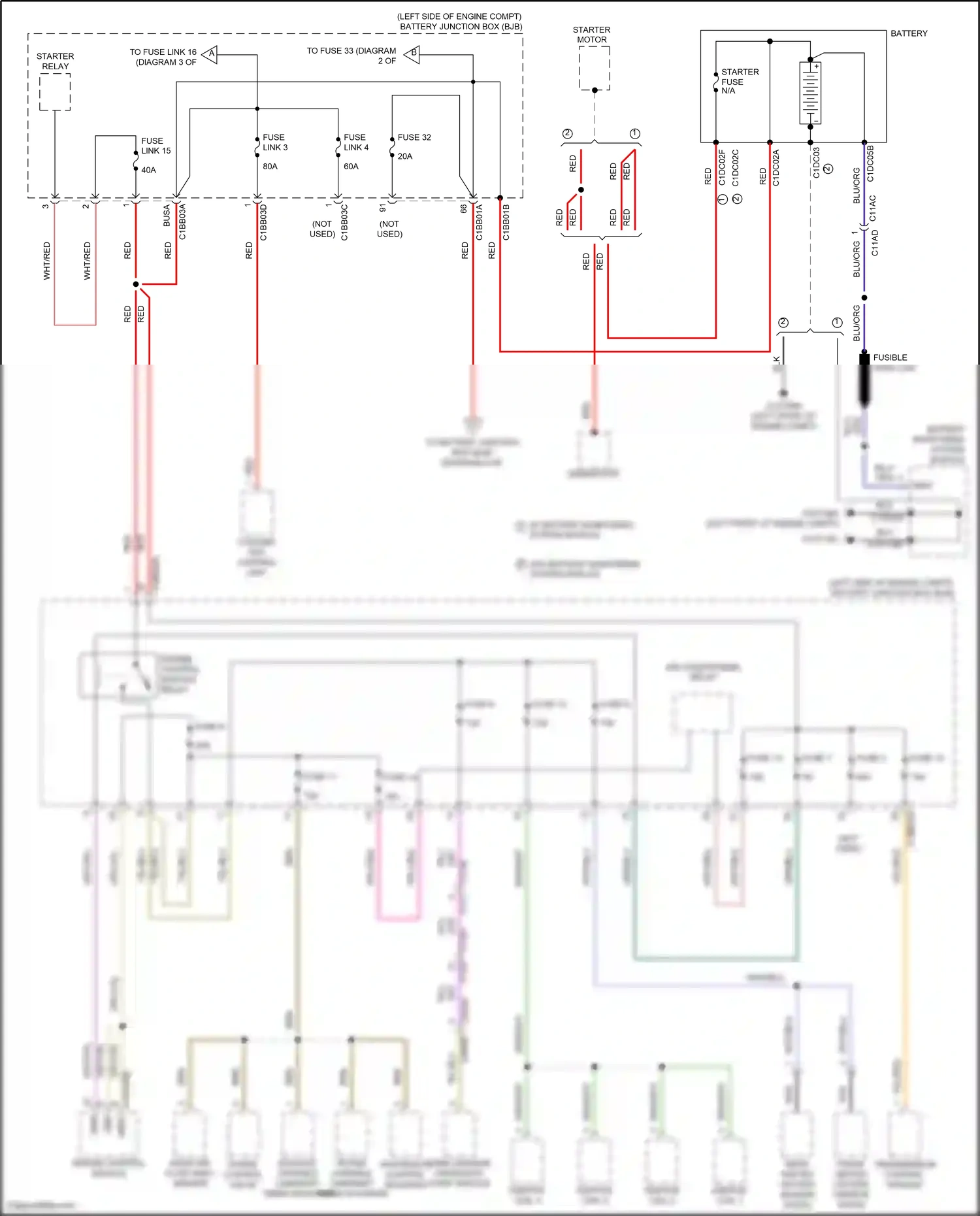 Wiring diagram blu for Land Rover Freelander II facelift 2 (2012-2014) (11 of 31)