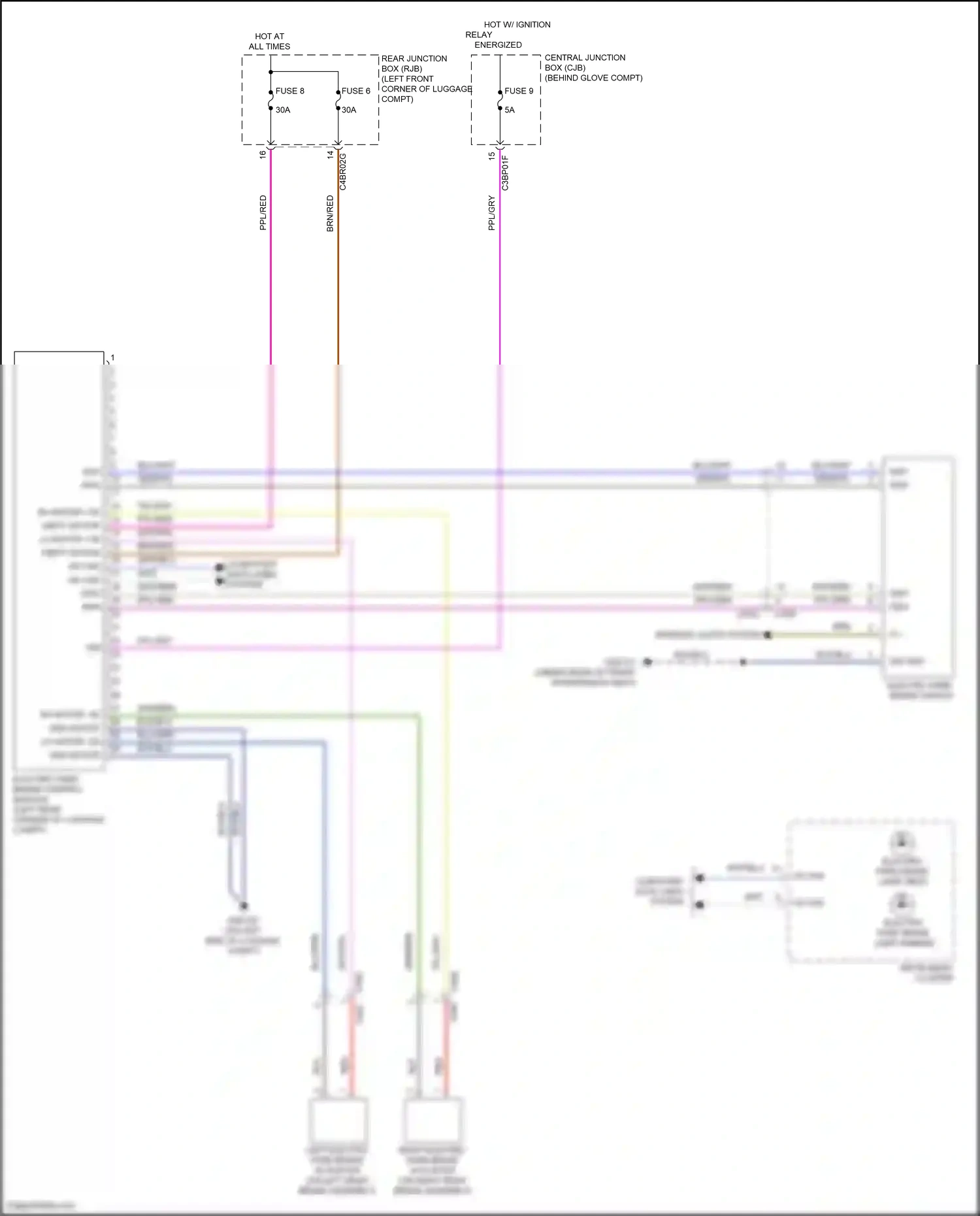 Wiring diagram computer data lines system for Land Rover Freelander II facelift 2 (2012-2014) (5 of 53)