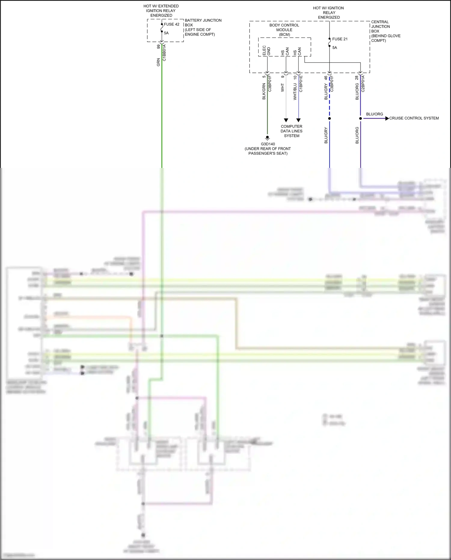 Wiring diagram svsf- for Land Rover Freelander II facelift 2 (2012-2014) (1 of 1)