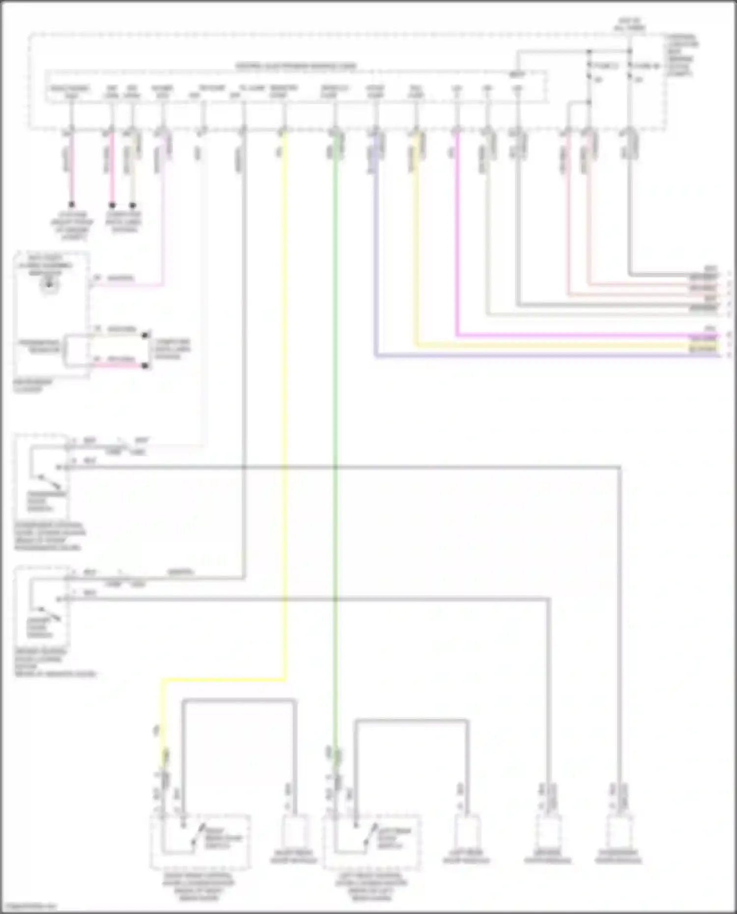 Freelander Land Rover II facelift (2010-2012): Anti-theft circuit (1 of 2)