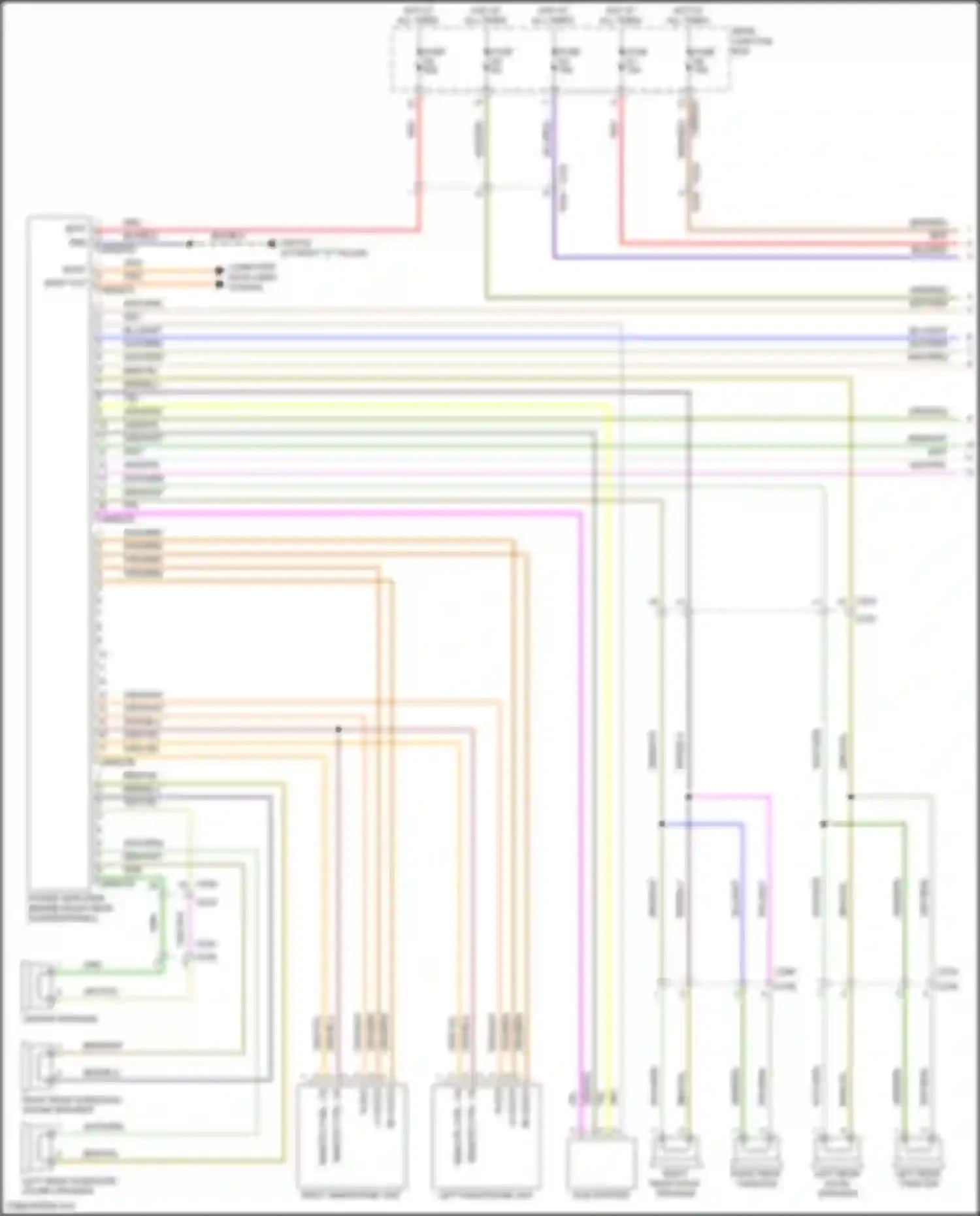 Freelander Land Rover II facelift (2010-2012): Navigation circuit (1 of 3)