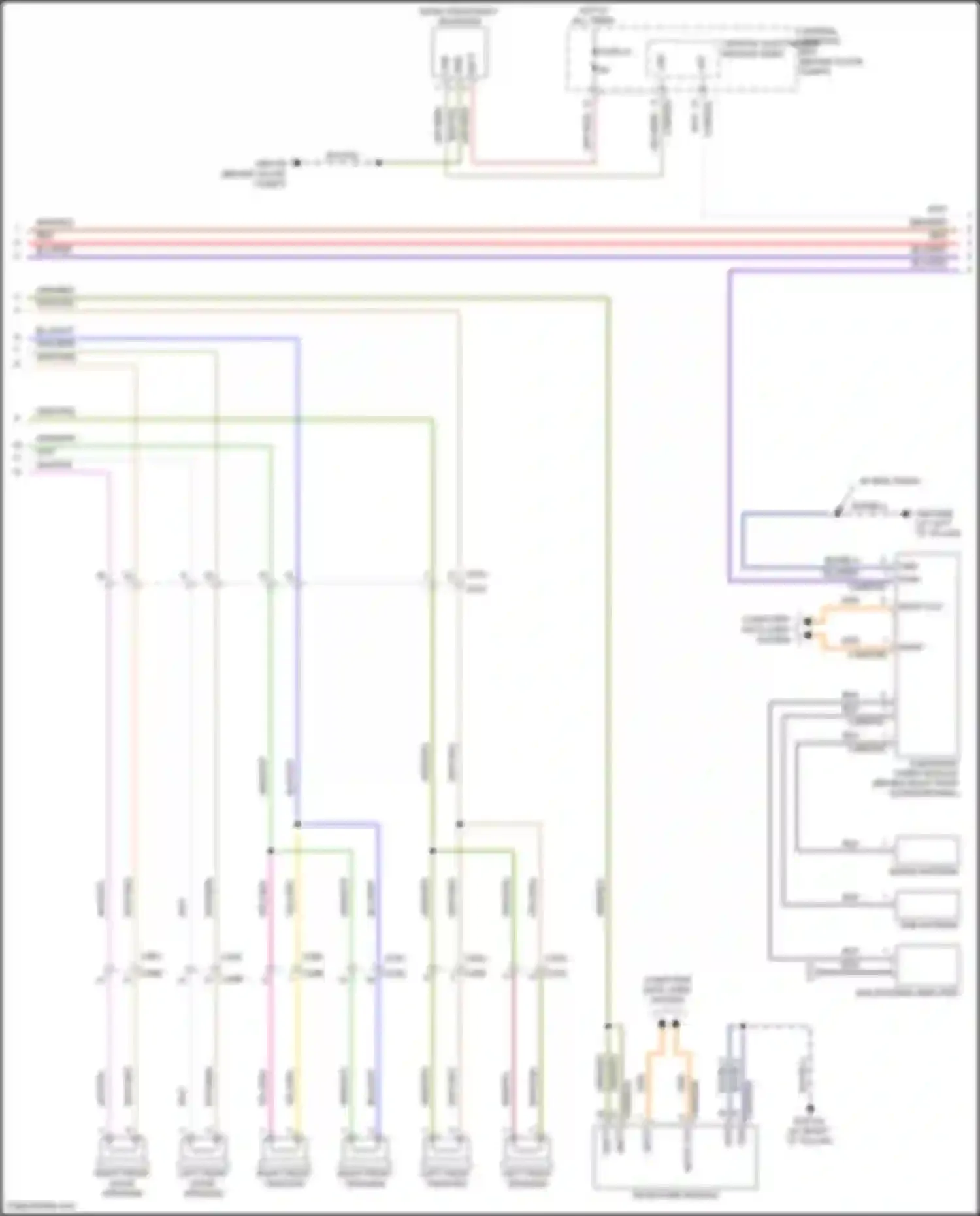 Freelander Land Rover II facelift (2010-2012): Navigation circuit (2 of 3)