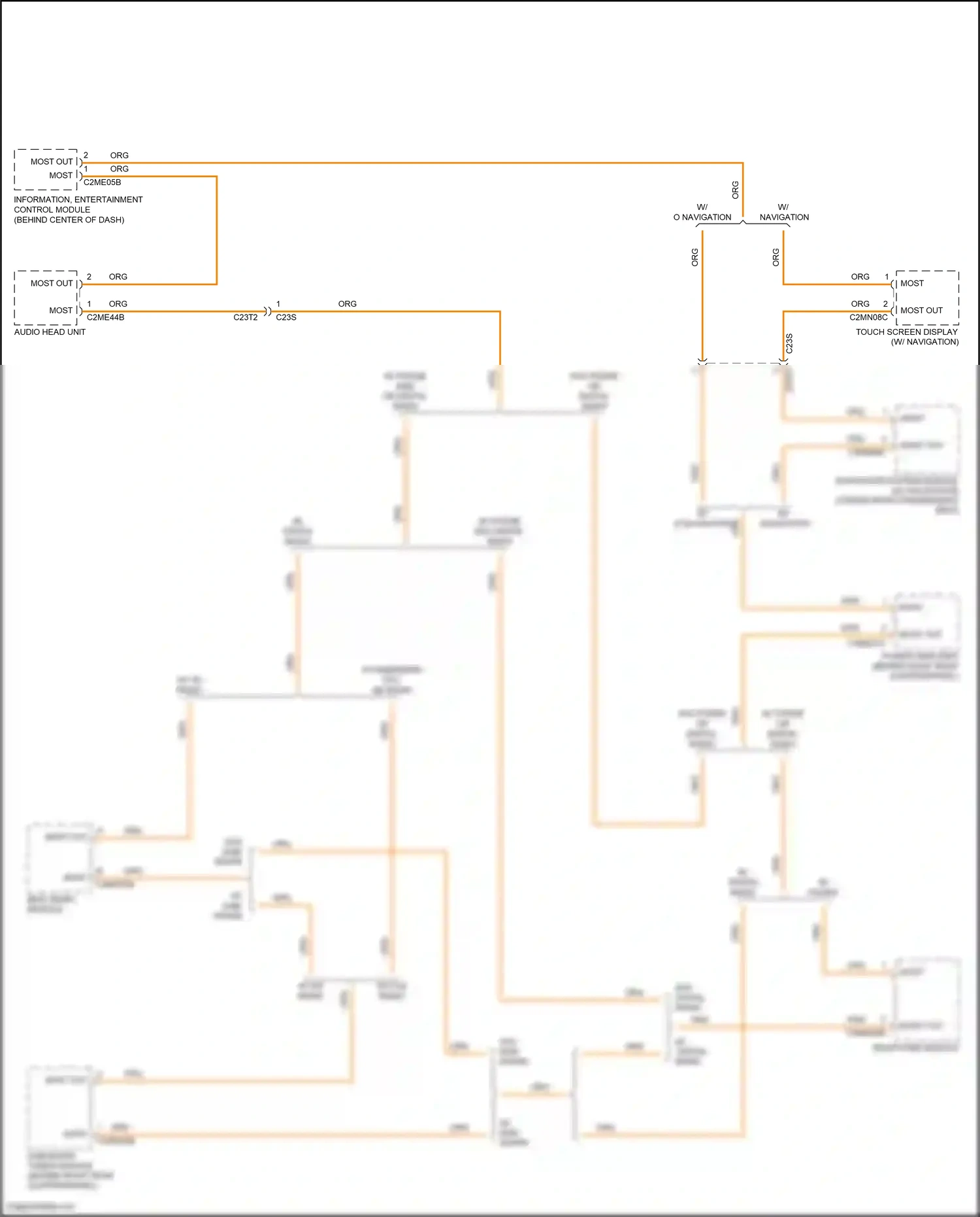 Wiring diagram information, entertainment control module for Land Rover Freelander II facelift (2010-2012) (3 of 8)