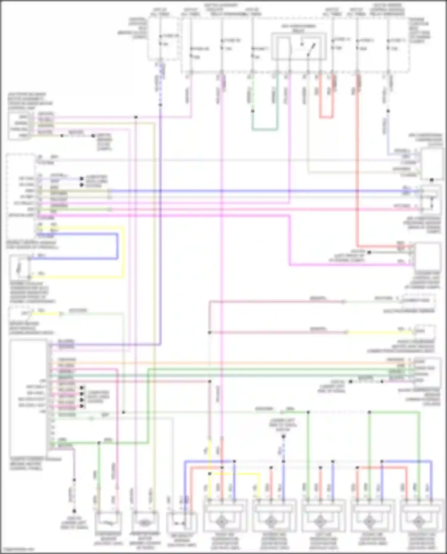 Freelander Land Rover II (2006-2010): Automatic a/c circuit