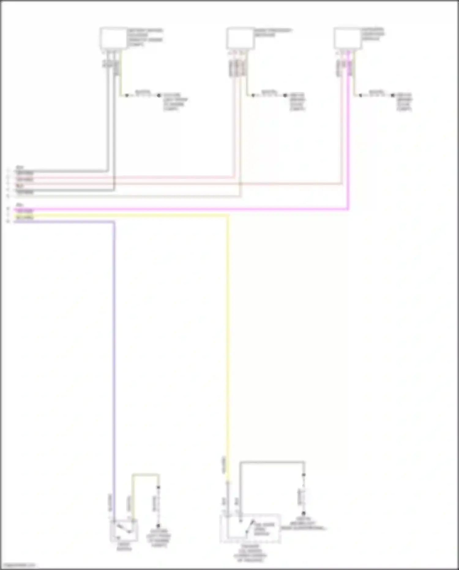Freelander Land Rover II (2006-2010): Anti-theft circuit (2 of 2)