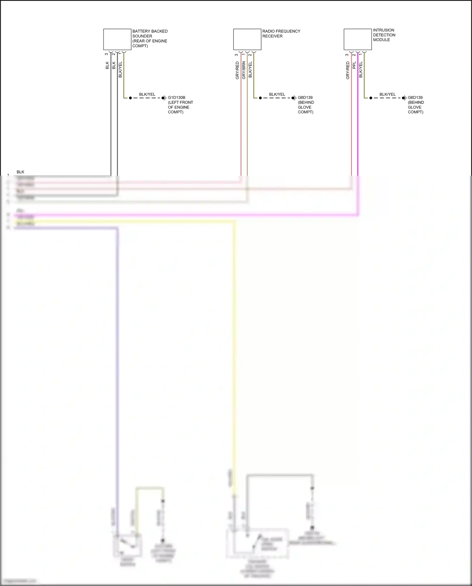 Wiring diagram blk for Land Rover Freelander II (2006-2010) (32 of 36)