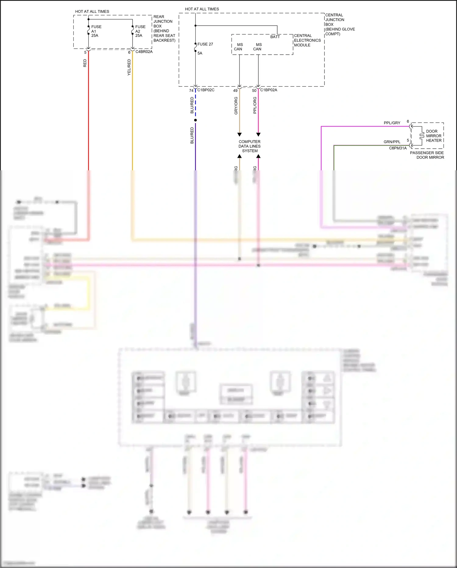 Wiring diagram blk for Land Rover Freelander II (2006-2010) (1 of 36)