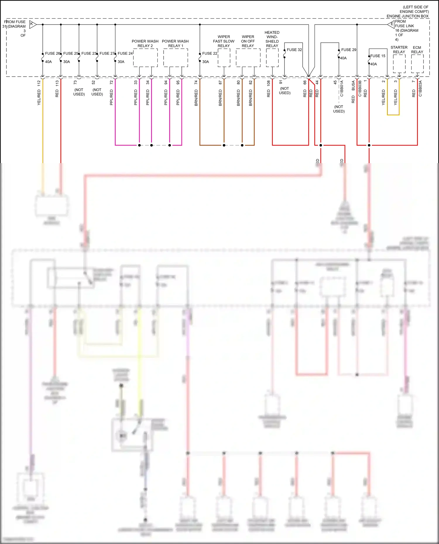 Wiring diagram fuse 29 for Land Rover Freelander II (2006-2010) (1 of 1)