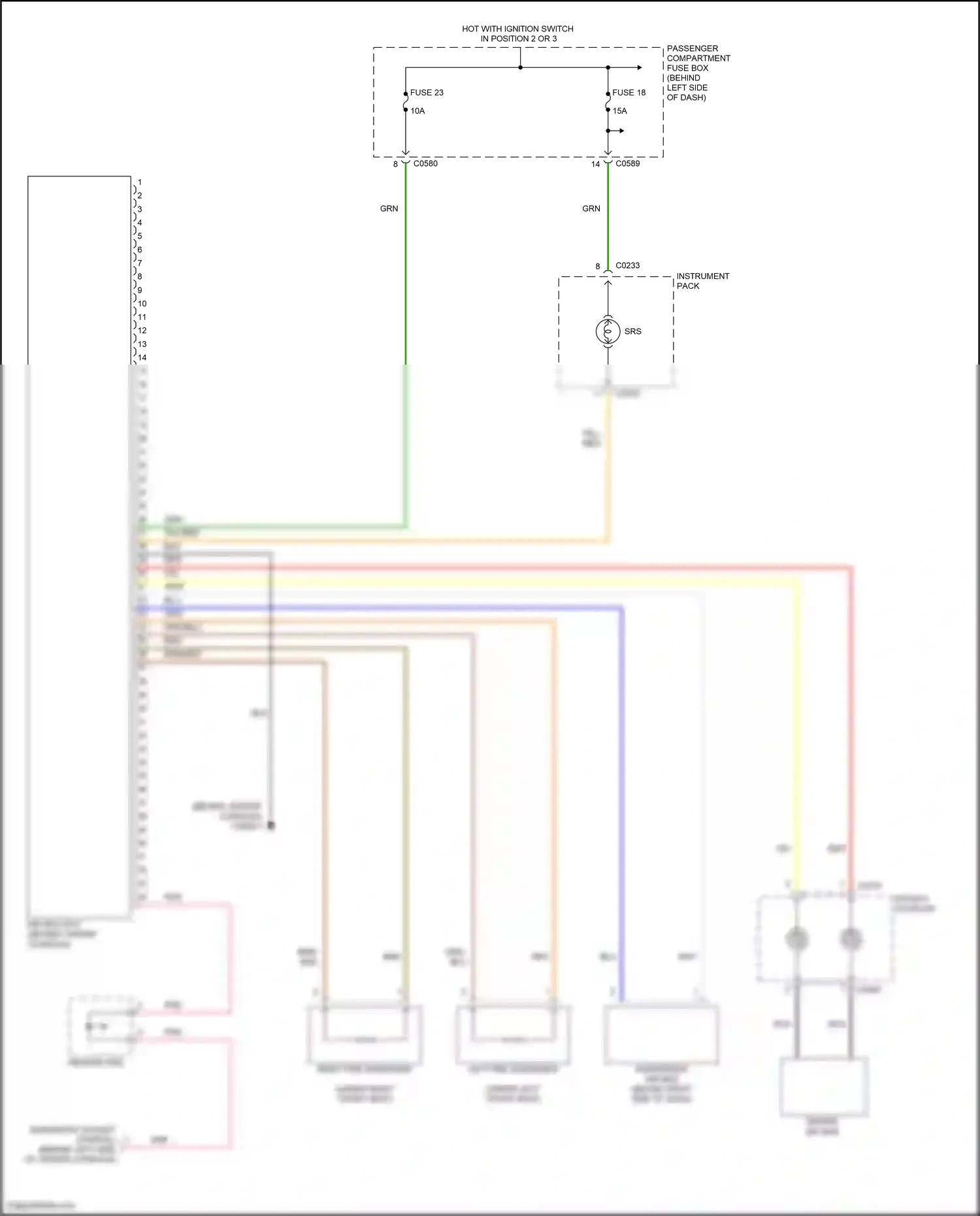 Wiring diagram header 0292 for Land Rover Freelander L314 (2003-2006) (1 of 2)