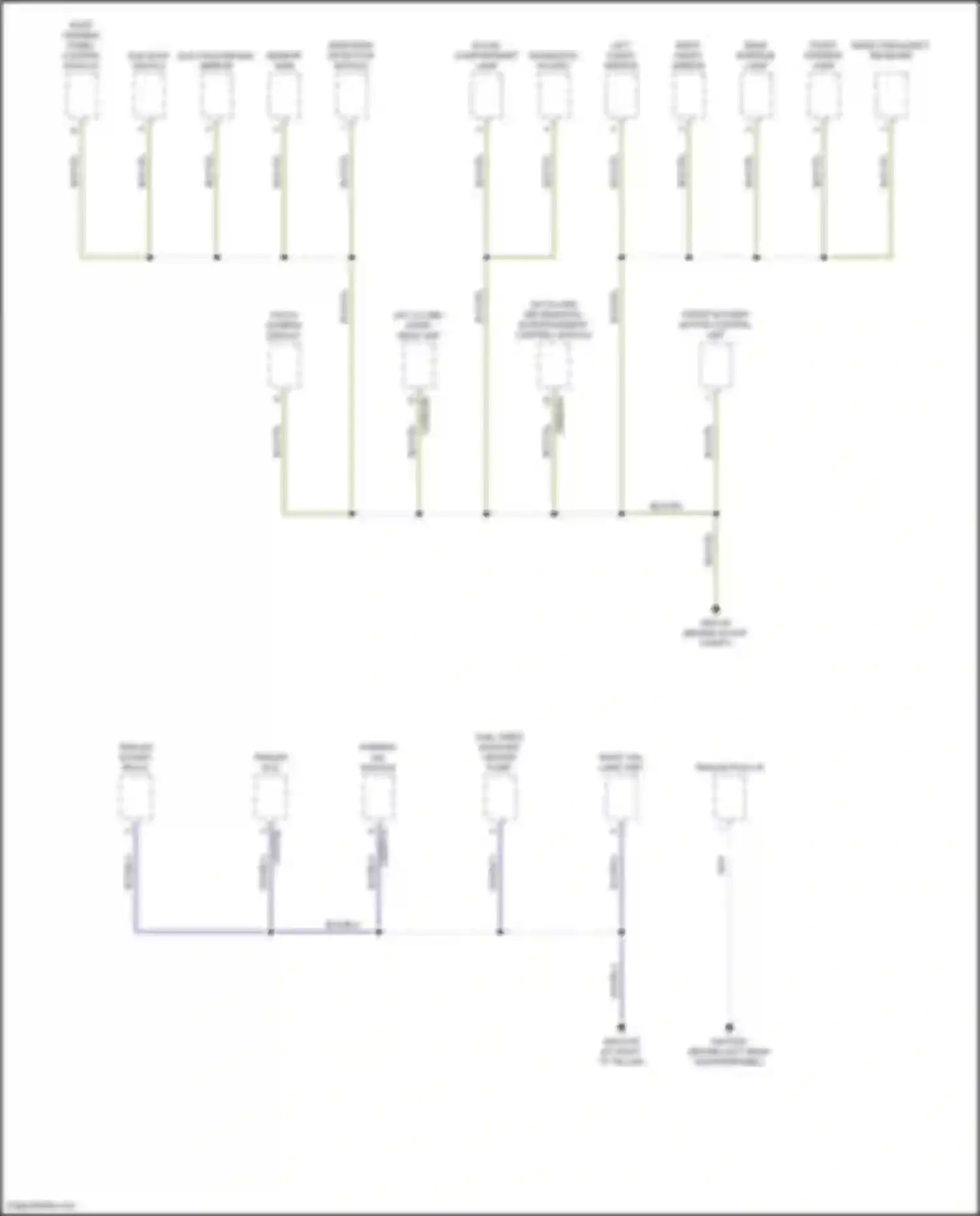 Freelander Land Rover L359 (2006-2010): Ground distribution circuit (4 of 4)