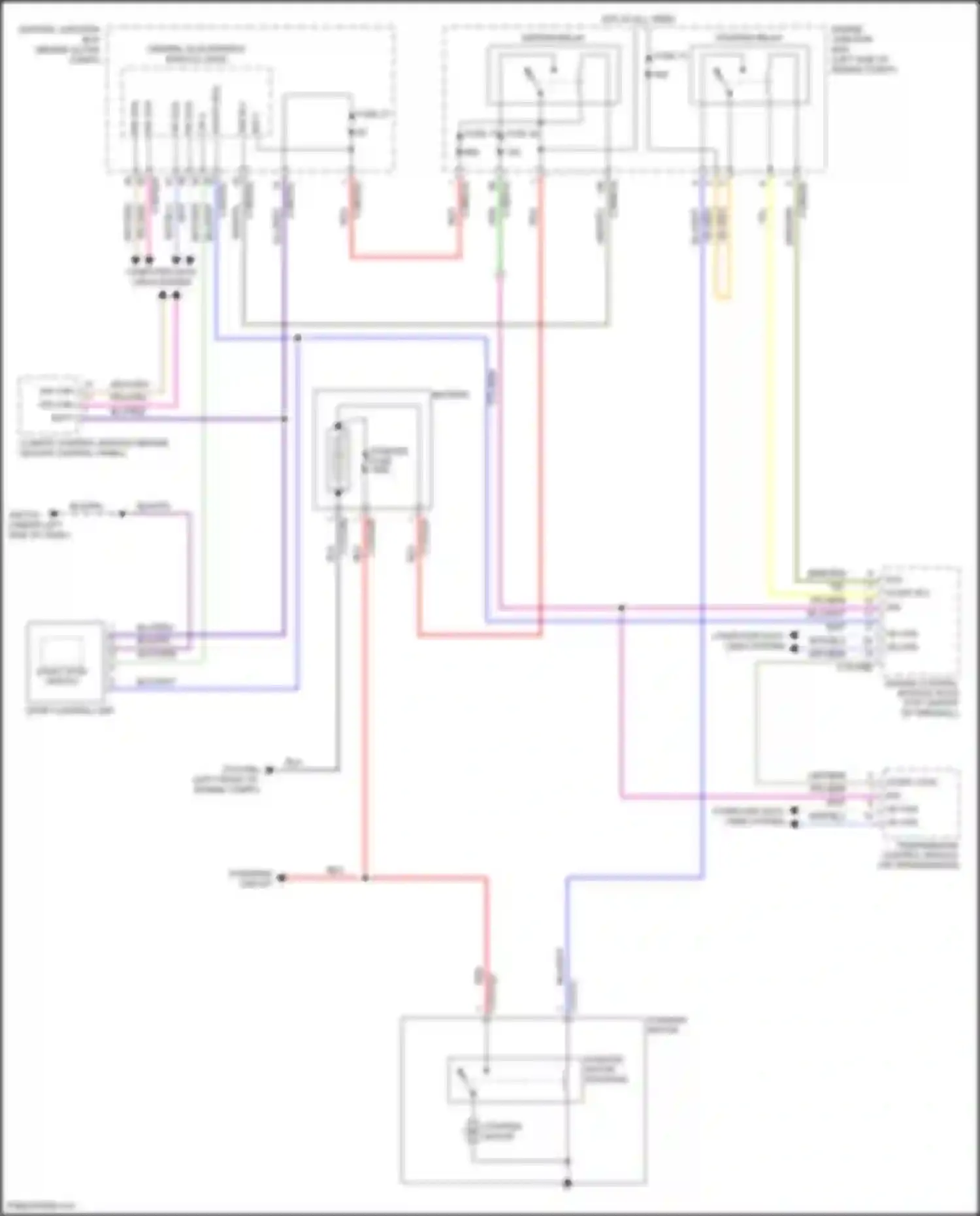 Freelander Land Rover L359 (2006-2010): Starting circuit