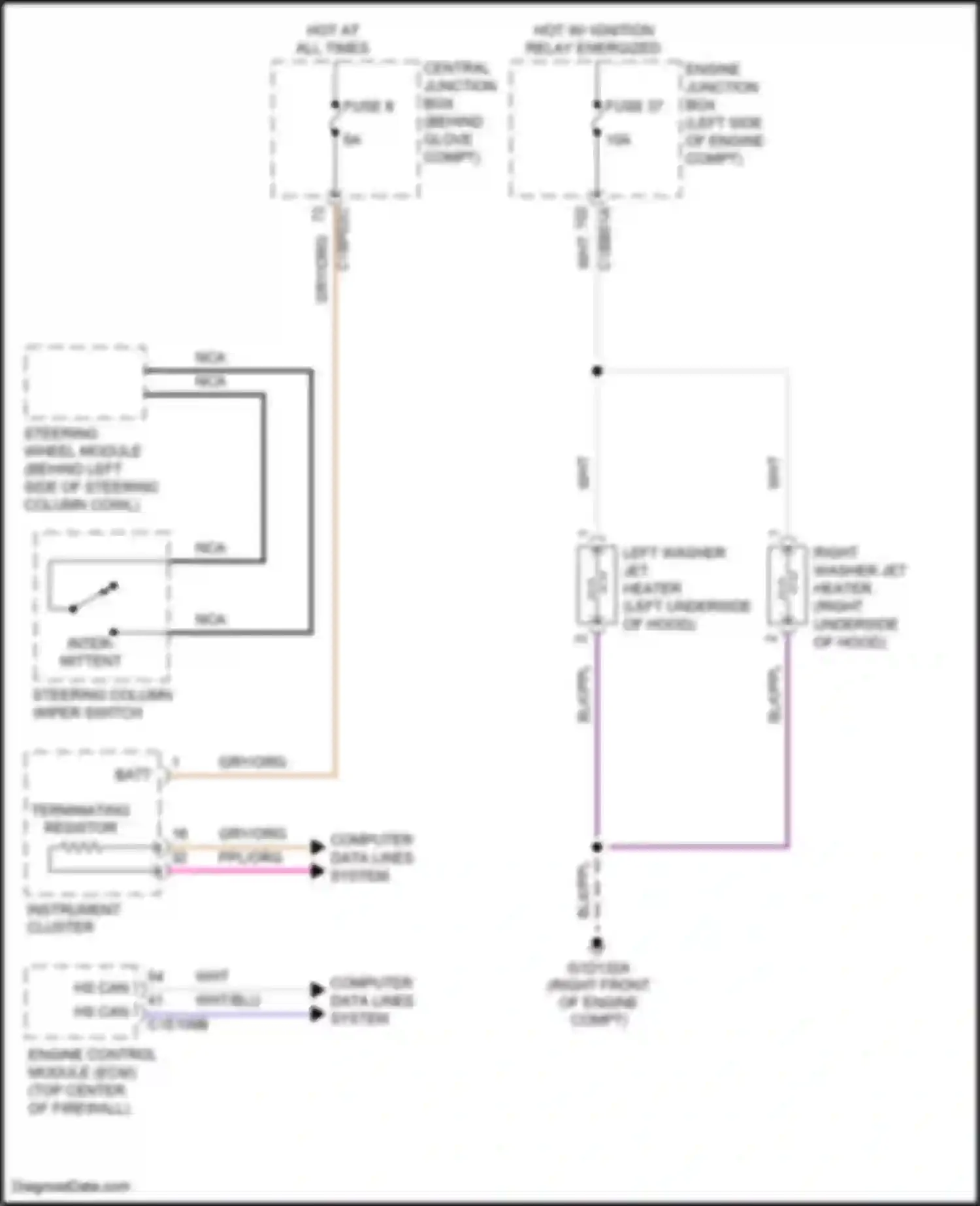 Freelander Land Rover L359 (2006-2010): Jet heater circuit