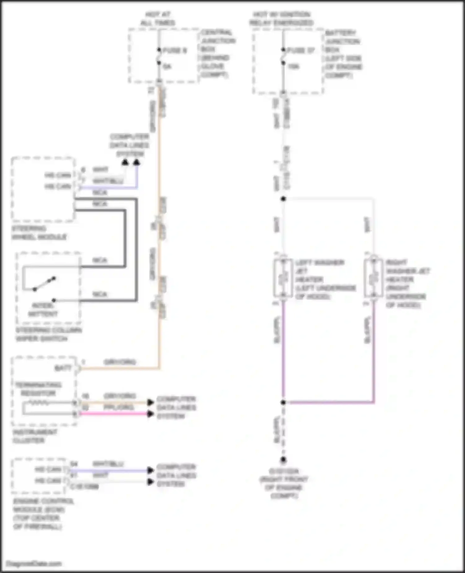 Freelander Land Rover L359 (2010-2012): Jet heater circuit