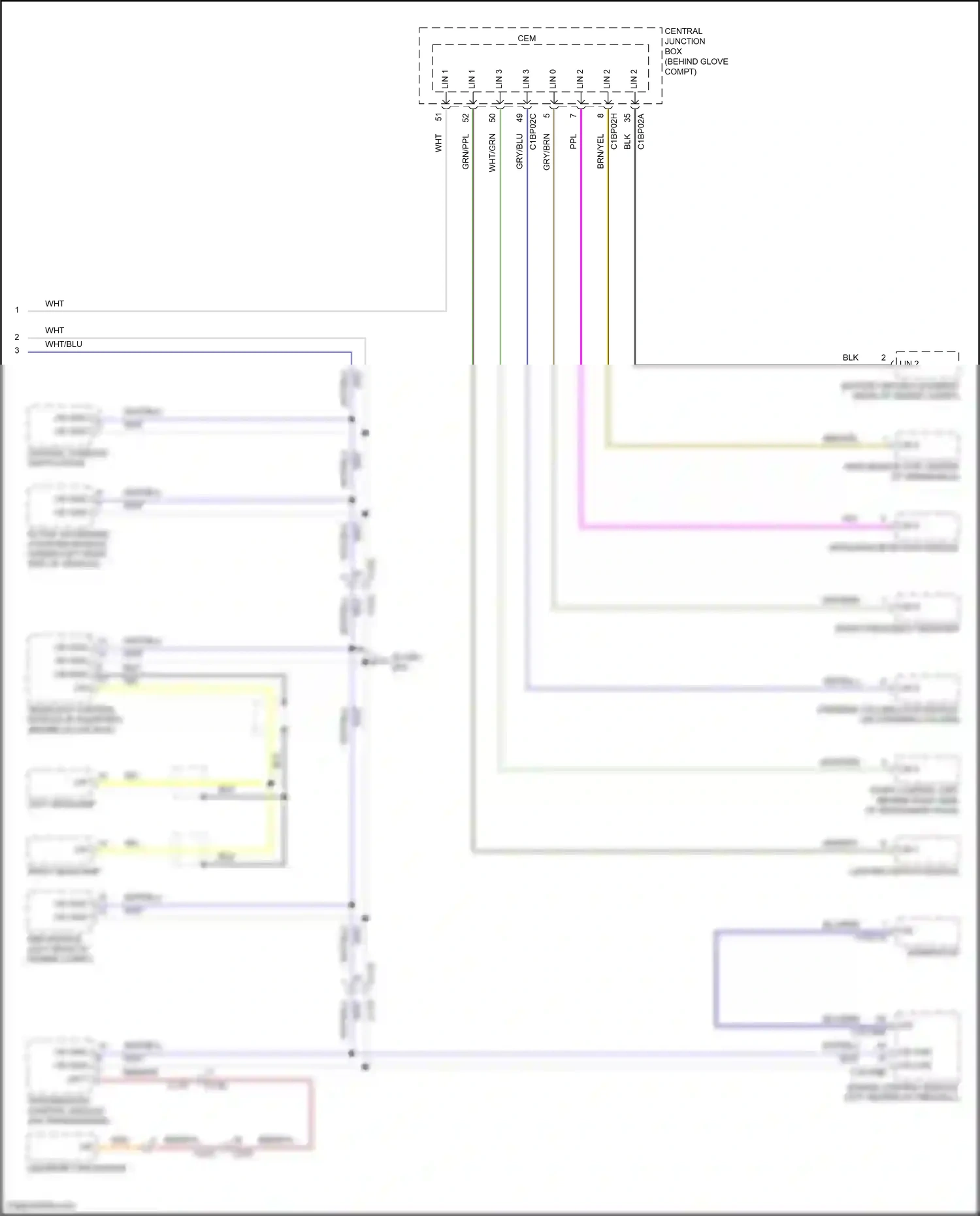 Wiring diagram active on demand coupling module for Land Rover Freelander L359 (2010-2012) (1 of 4)