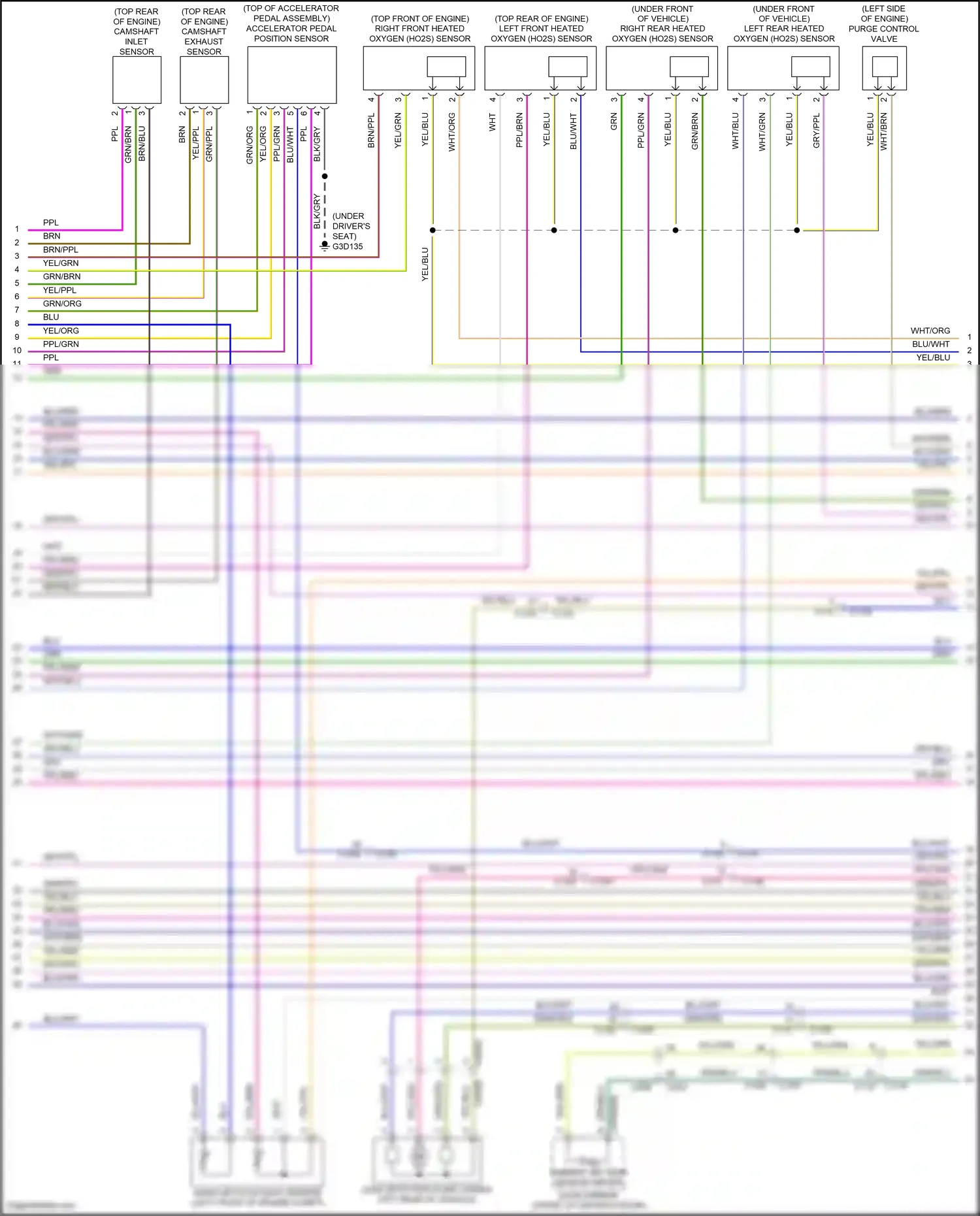 Wiring diagram blu for Land Rover Freelander L359 (2010-2012) (24 of 25)