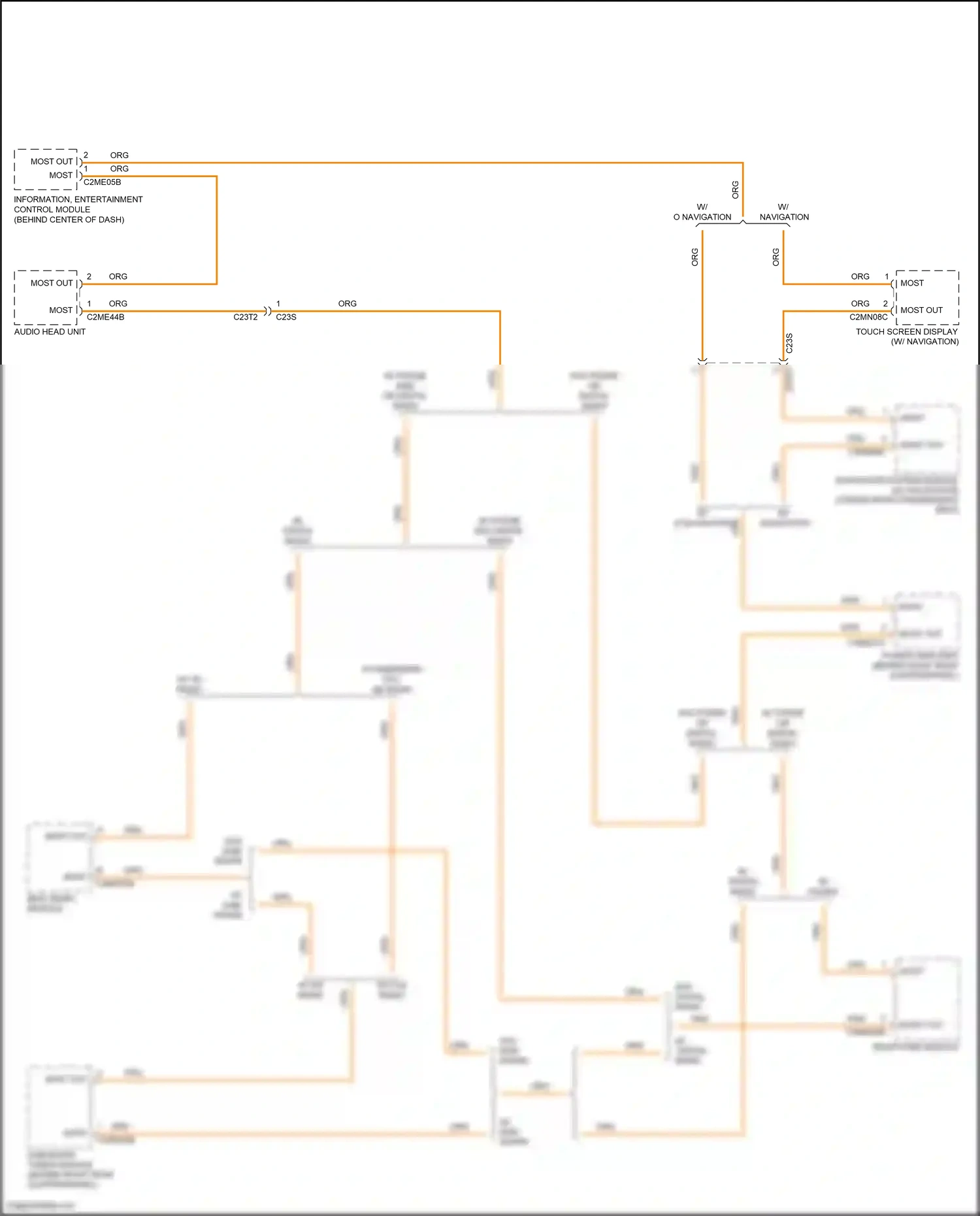 Wiring diagram information, entertainment control module for Land Rover Freelander L359 (2010-2012) (3 of 8)