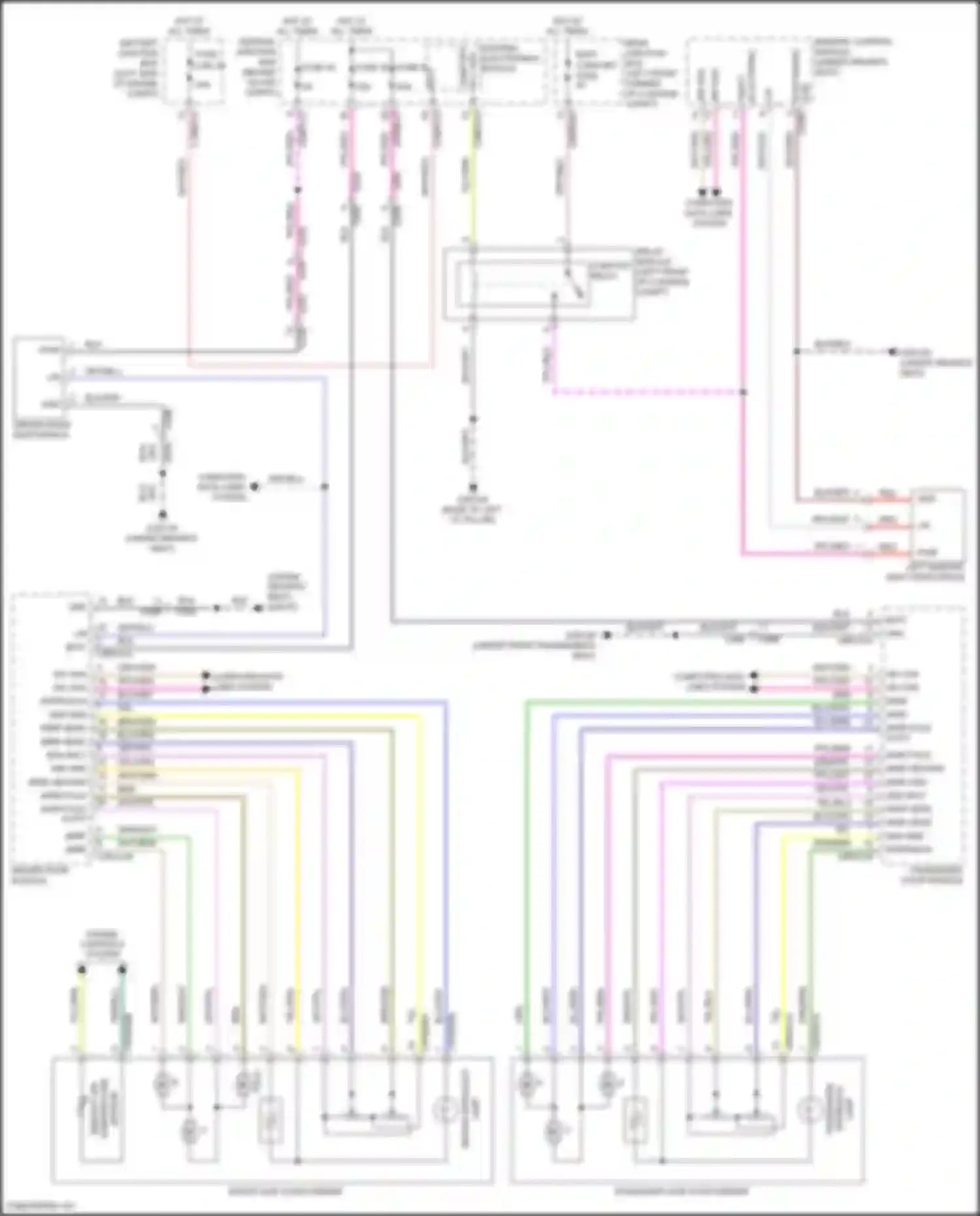Freelander Land Rover L359 (2012-2014): Memory mirrors circuit