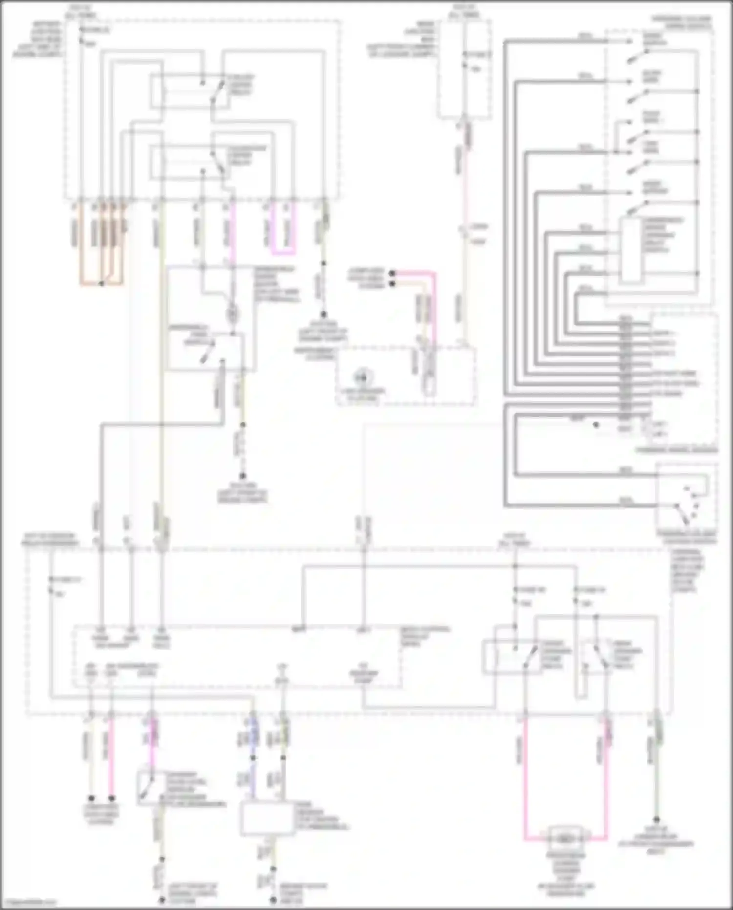 Freelander Land Rover L359 (2012-2014): Front wiper/washer circuit