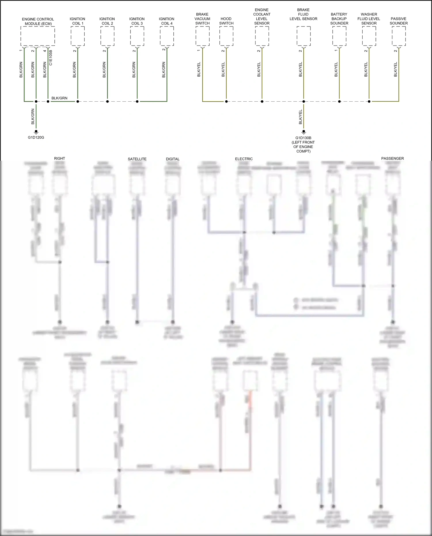 Wiring diagram blk for Land Rover Freelander L359 (2012-2014) (16 of 52)