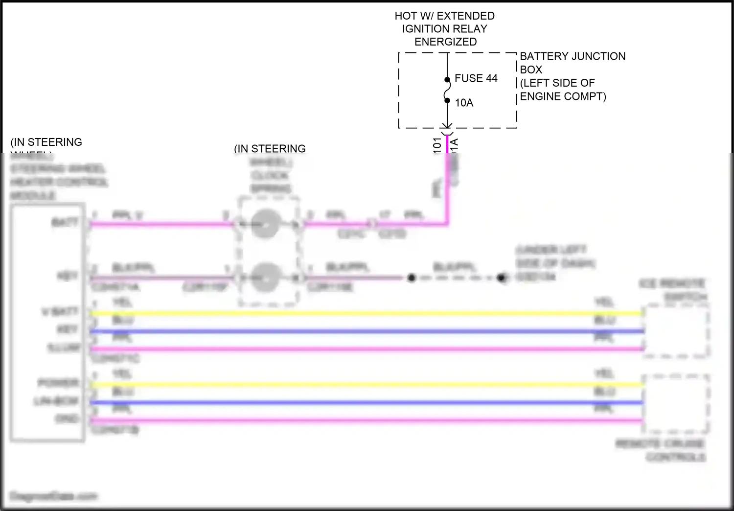 Wiring diagram blu for Land Rover Freelander L359 (2012-2014) (21 of 31)