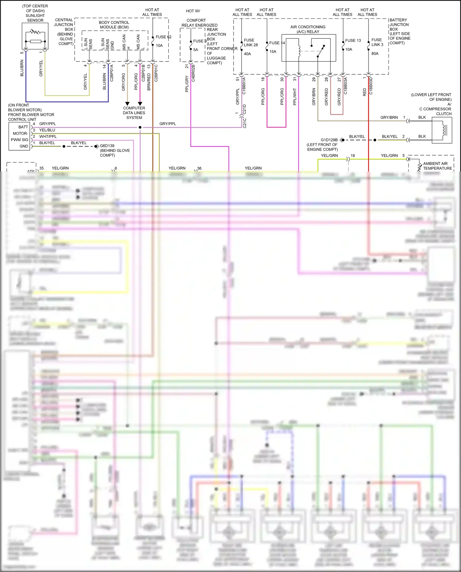 Wiring diagram eject sig for Land Rover Freelander L359 (2012-2014) (1 of 1)