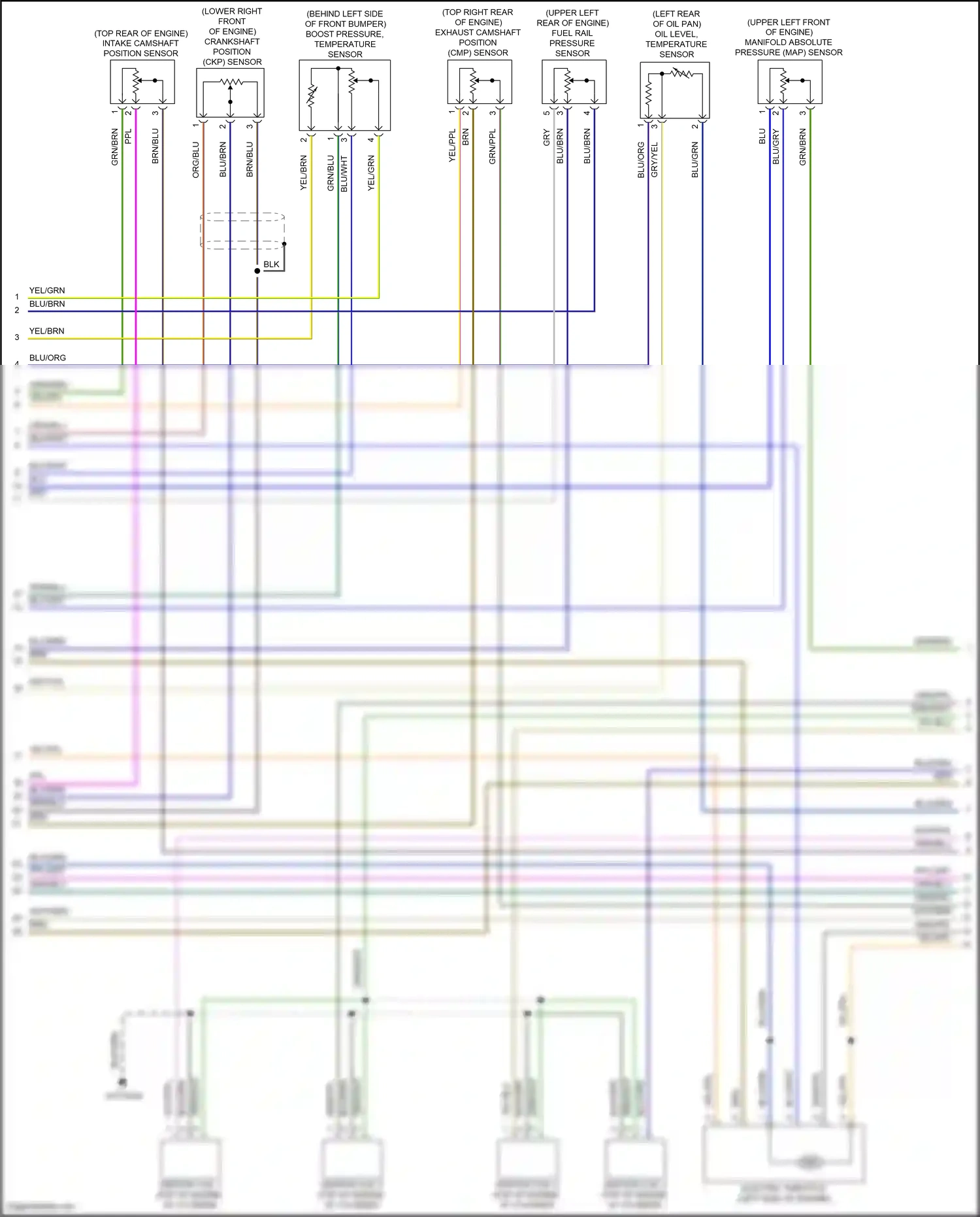 Wiring diagram ignition coil 2 for Land Rover Freelander L359 (2012-2014) (3 of 3)